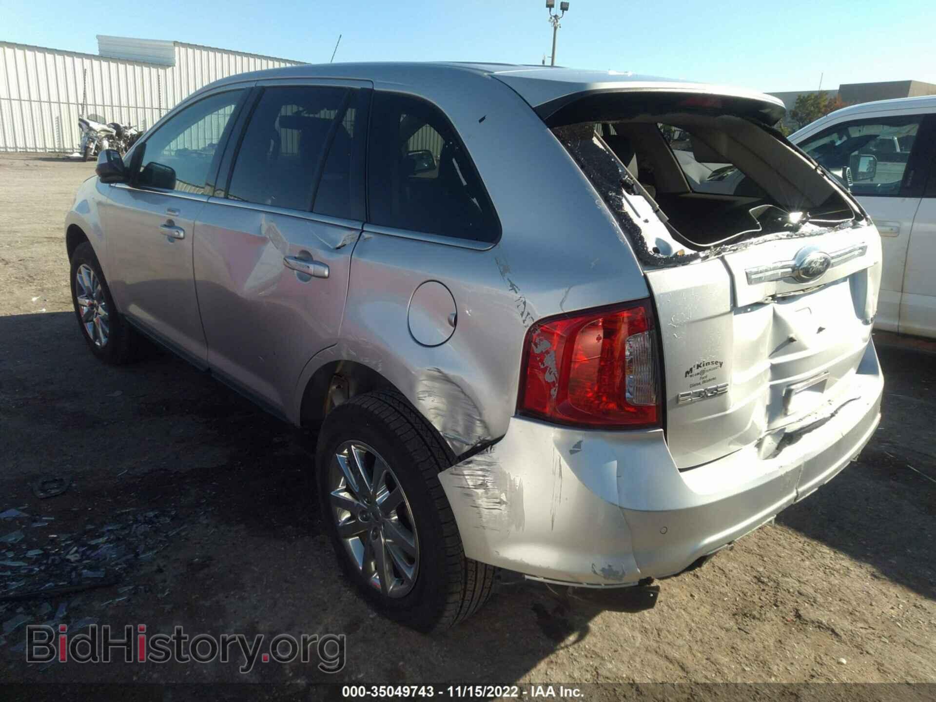 2012 FORD EDGE - VIN: 2FMDK3KC1CBA27906 - Фото 3