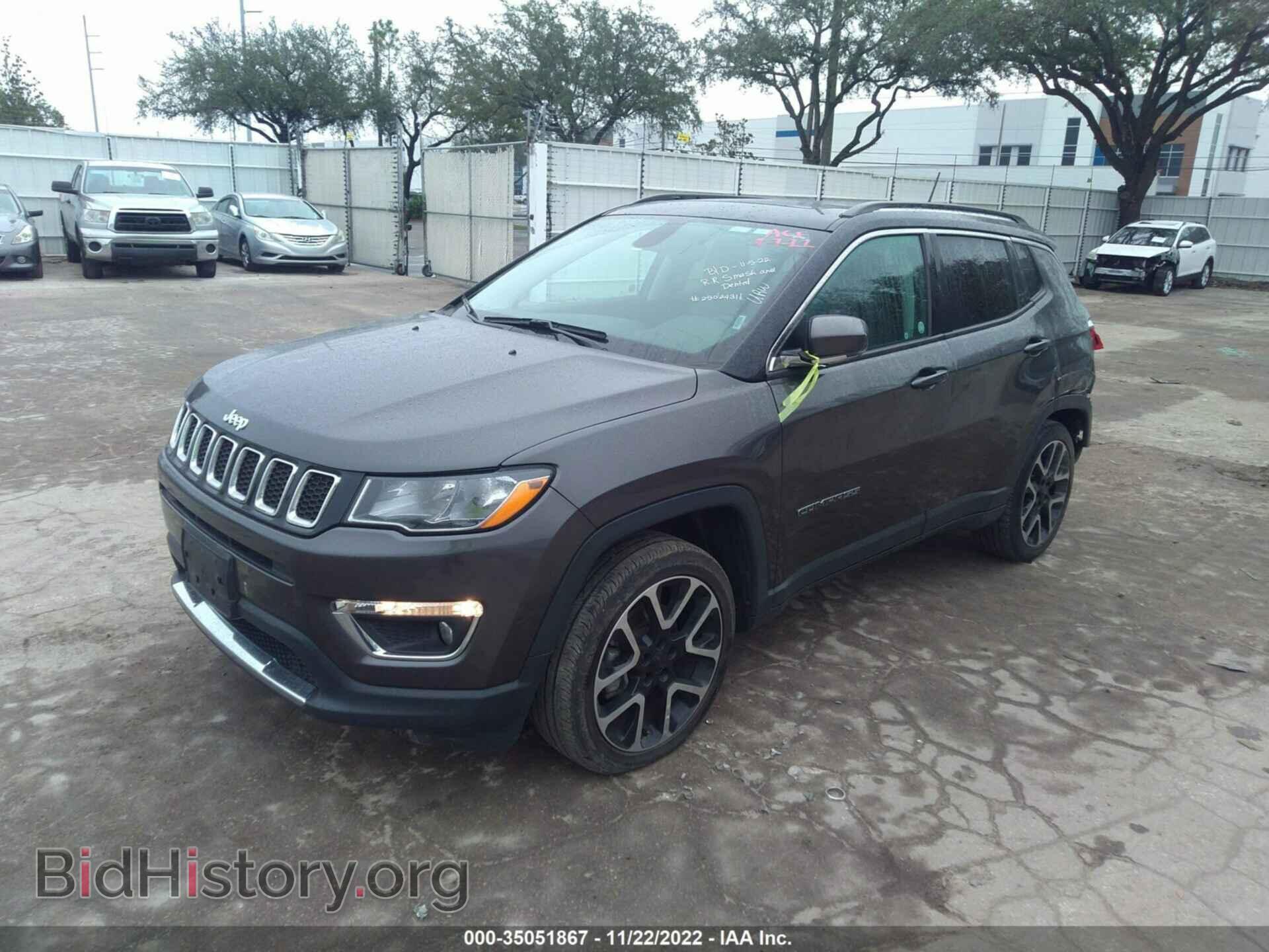 2019 JEEP COMPASS - VIN: 3C4NJDCB0KT651738 - Фото 2