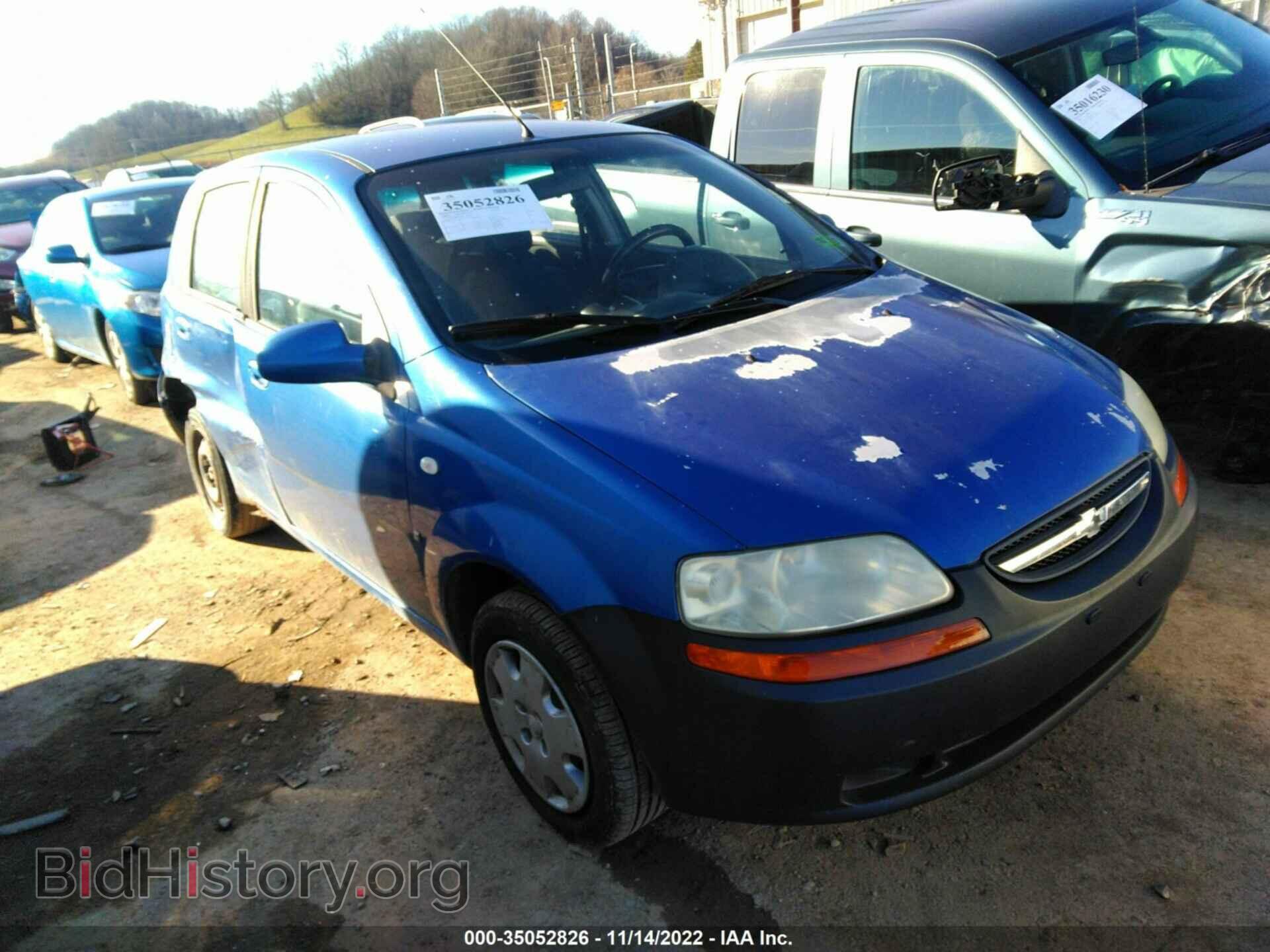 Photo KL1TD66608B210718 - CHEVROLET AVEO 2008