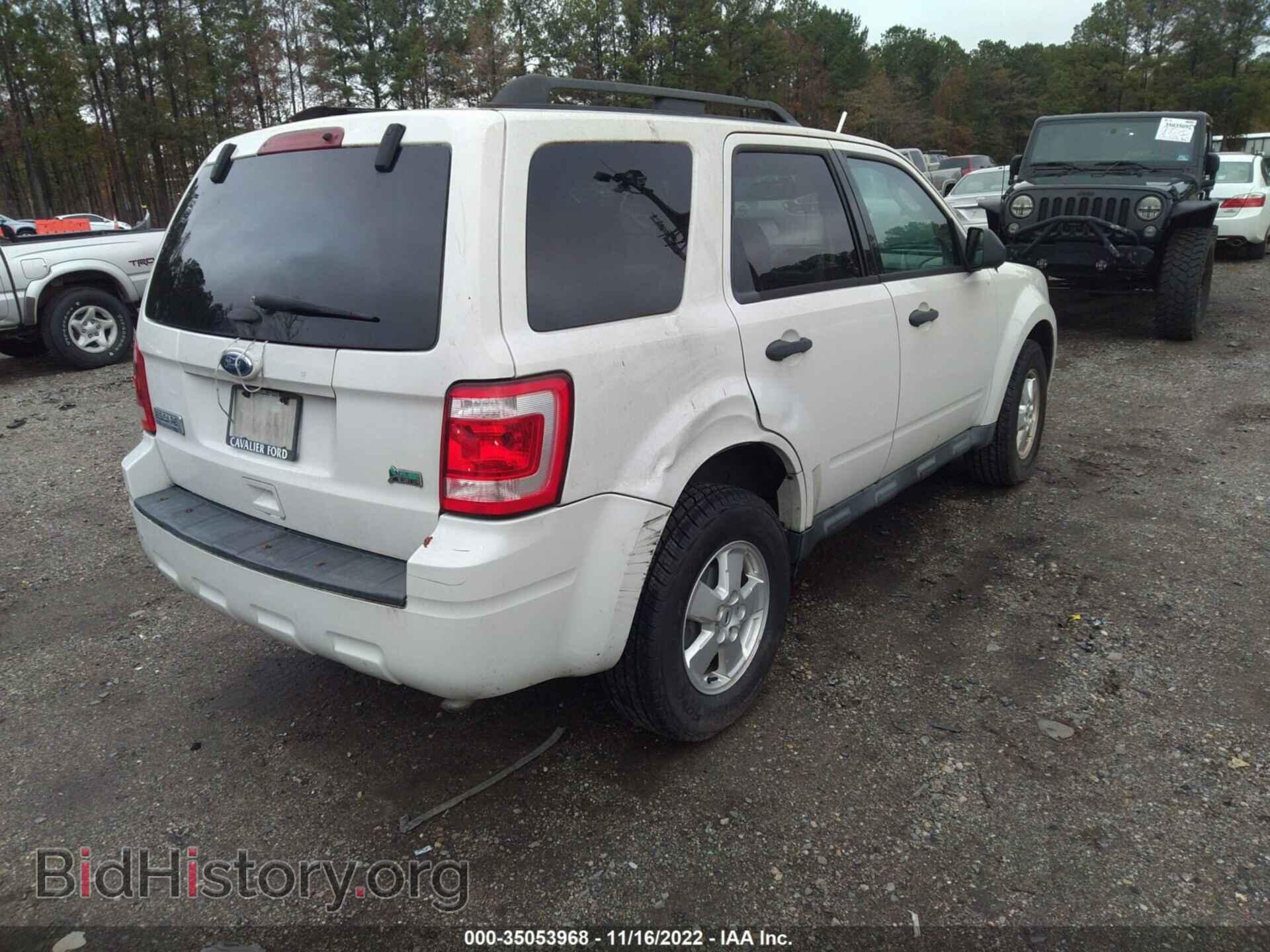 2011 FORD ESCAPE - VIN: 1FMCU9DG9BKB34621 - Фото 4