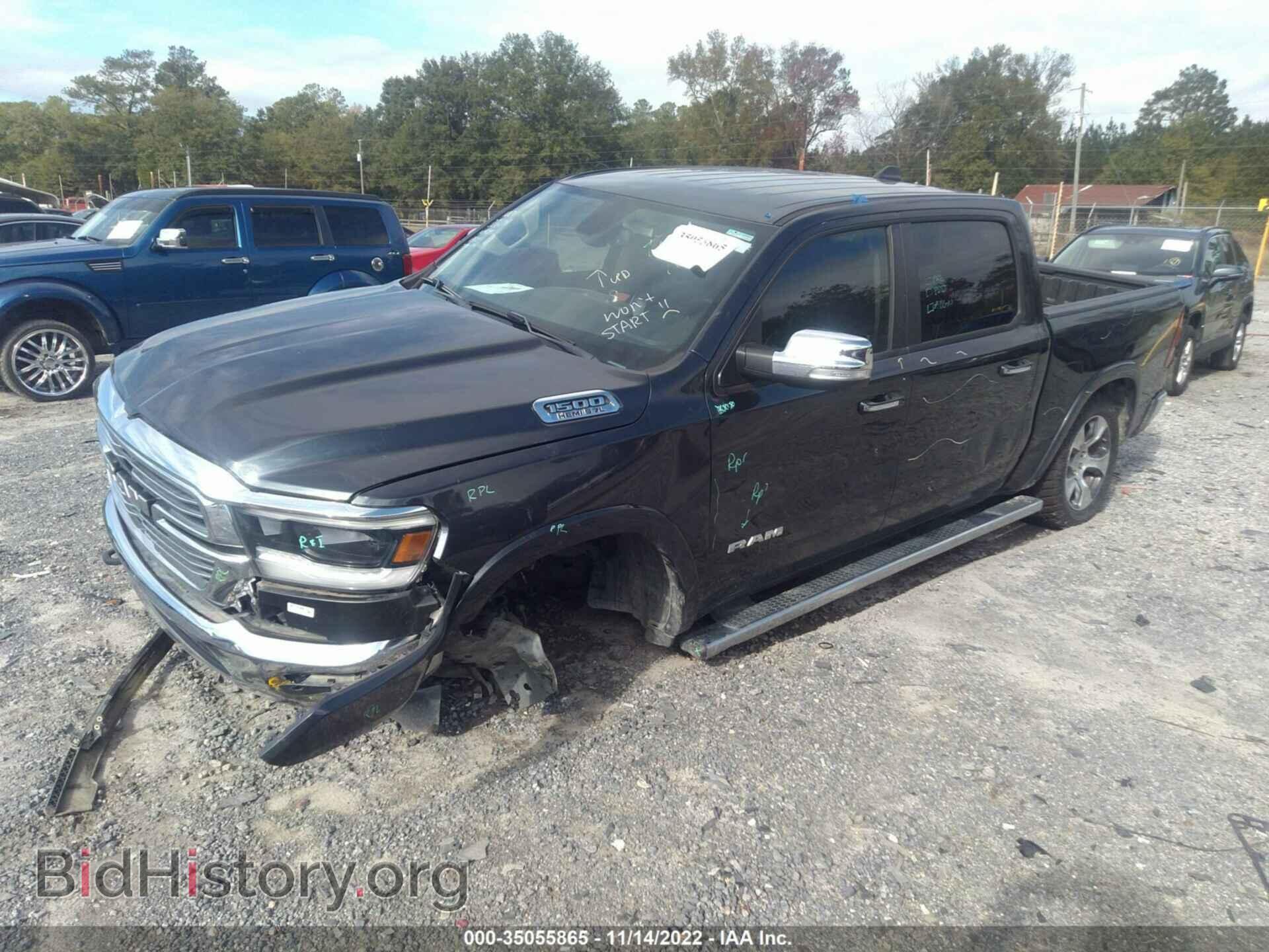 2019 RAM 1500 - VIN: 1C6SRFJT9KN787327 - Фото 2