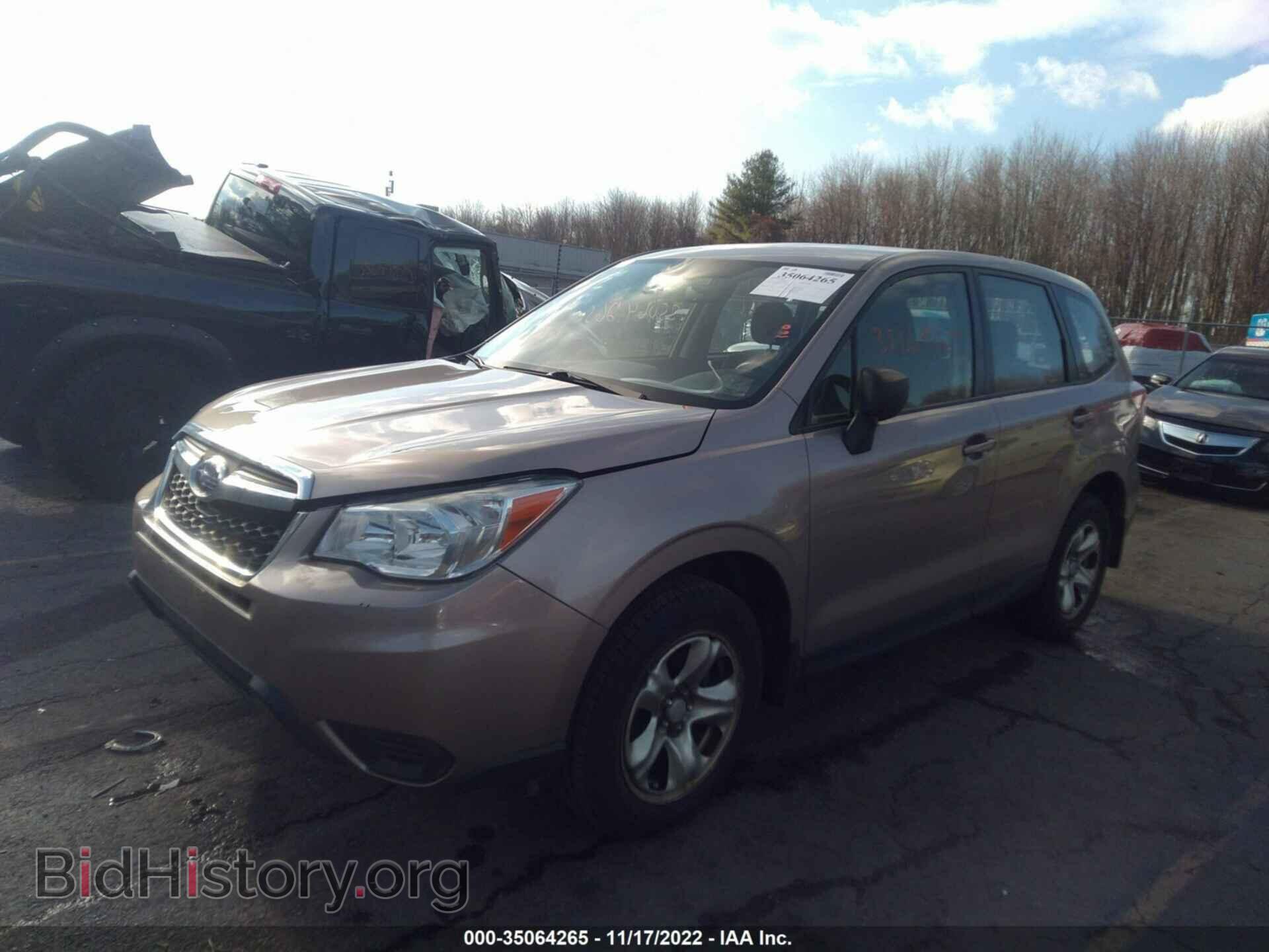 2014 SUBARU FORESTER - VIN: JF2SJAAC5EH412039 - Фото 2