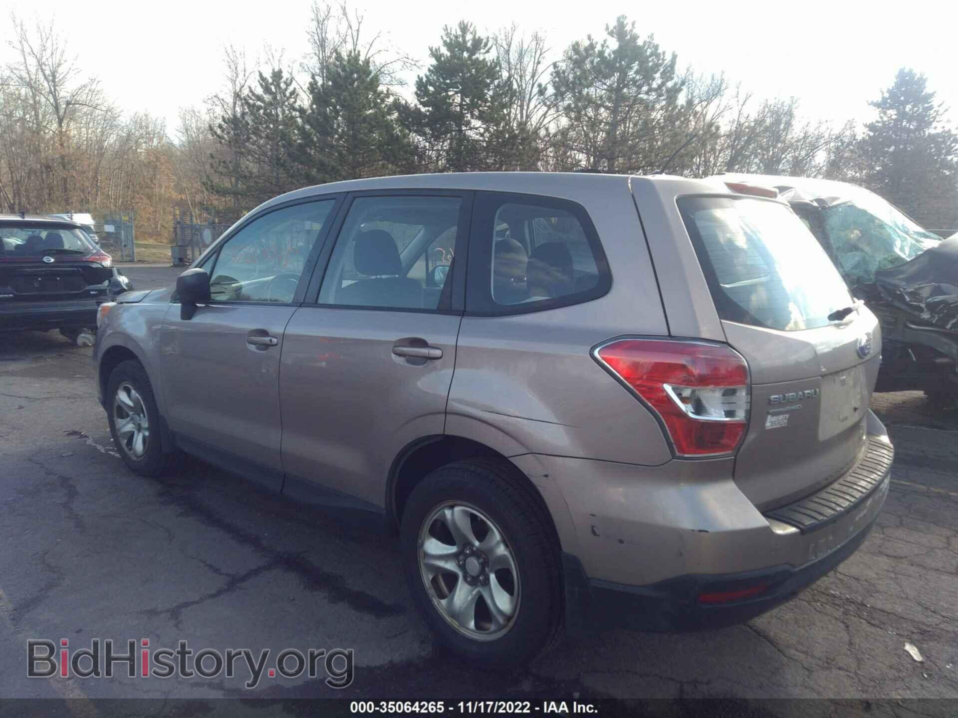 2014 SUBARU FORESTER - VIN: JF2SJAAC5EH412039 - Фото 3