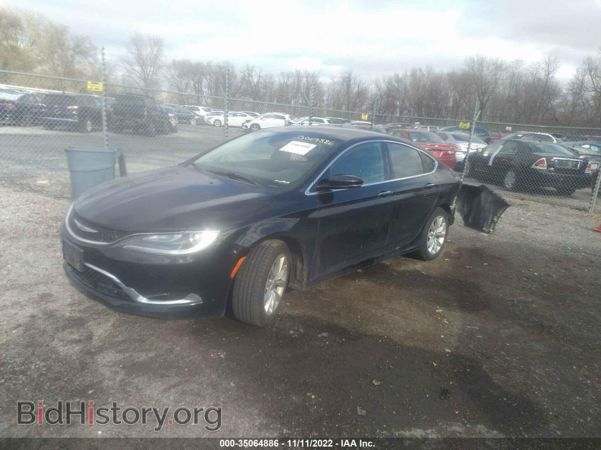2015 CHRYSLER 200 - VIN: 1C3CCCCB2FN603003 - Фото 2