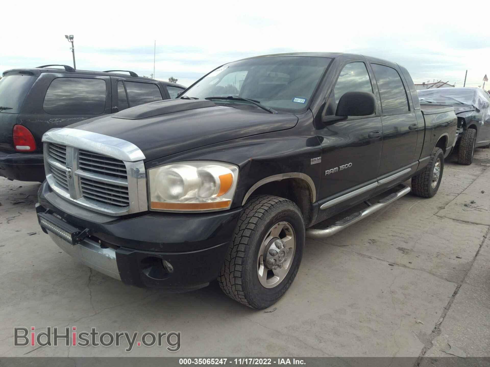 2006 DODGE RAM 1500 - VIN: 3D7KR19D76G249092 - Фото 2