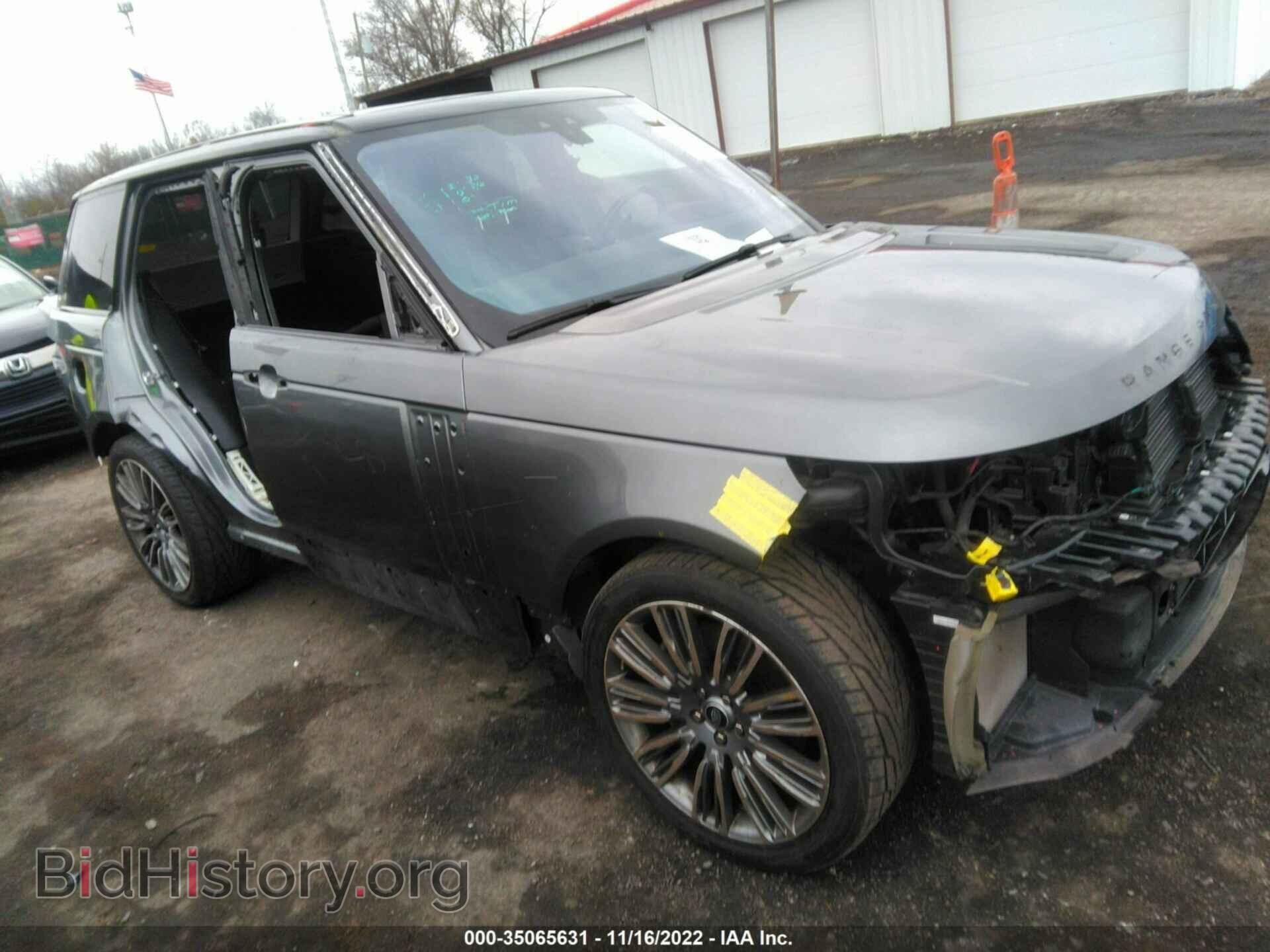 Photo SALGS2FVXHA340567 - LAND ROVER RANGE ROVER 2017