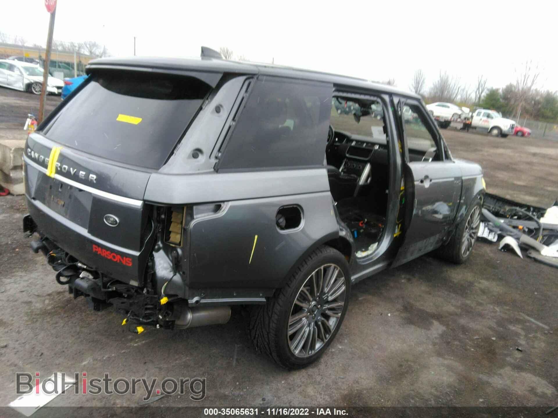 2017 LAND ROVER RANGE ROVER - VIN: SALGS2FVXHA340567 - Фото 4