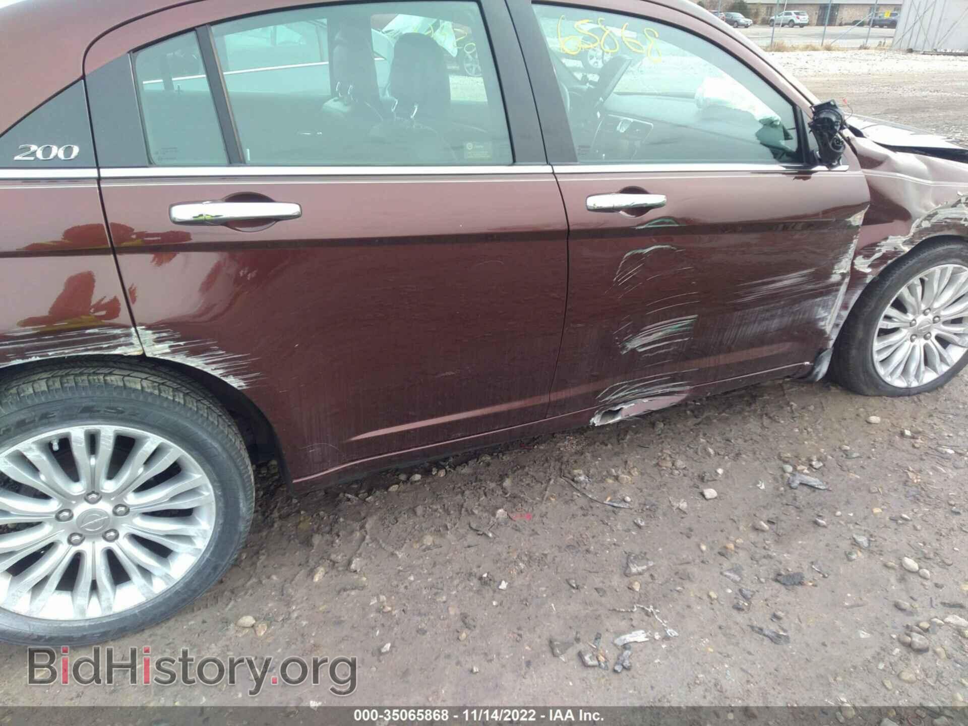 2012 CHRYSLER 200 - VIN: 1C3CCBCG1CN184904 - Фото 6