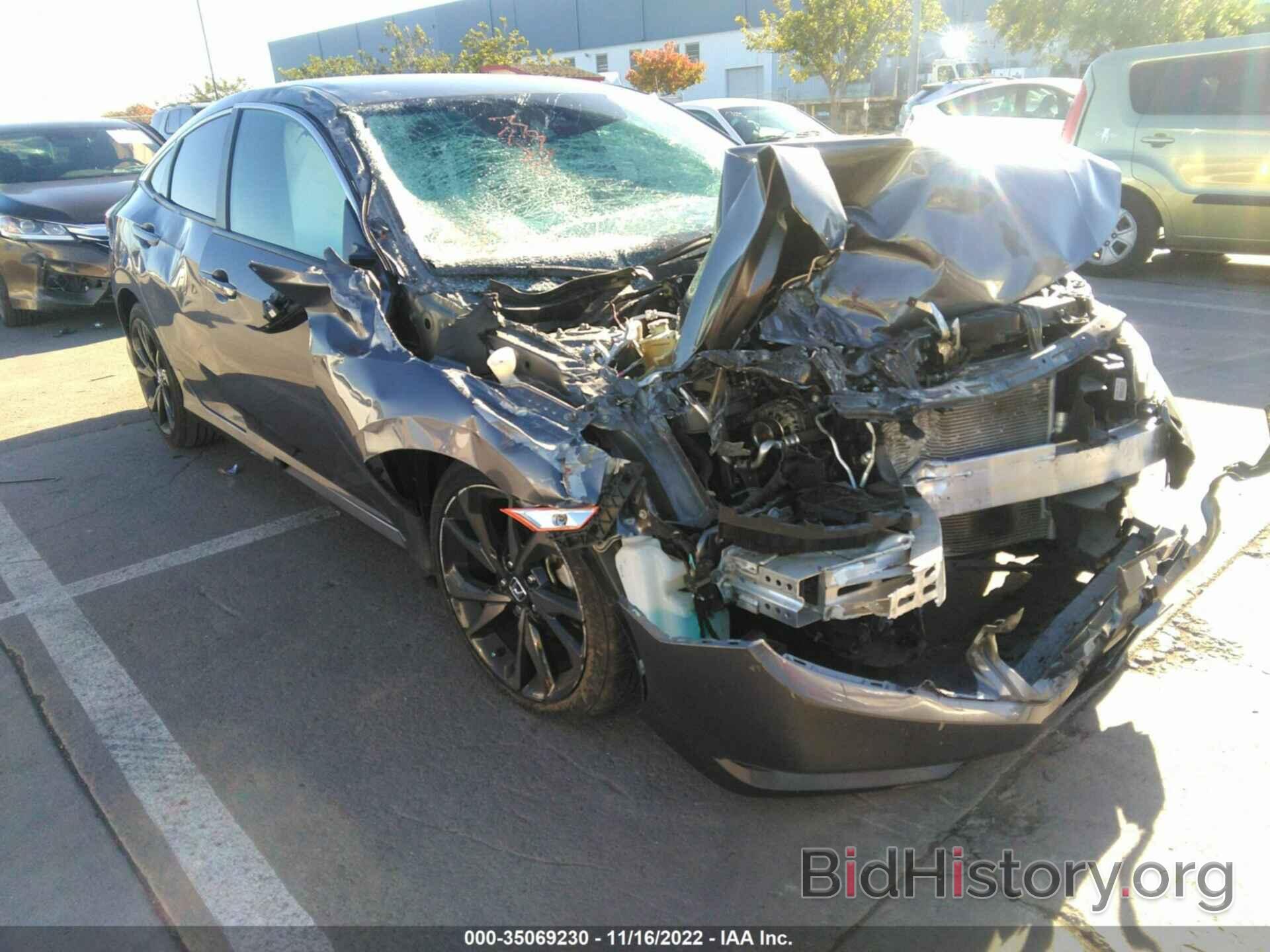 Photo 19XFC2E85KE021447 - HONDA CIVIC SEDAN 2019