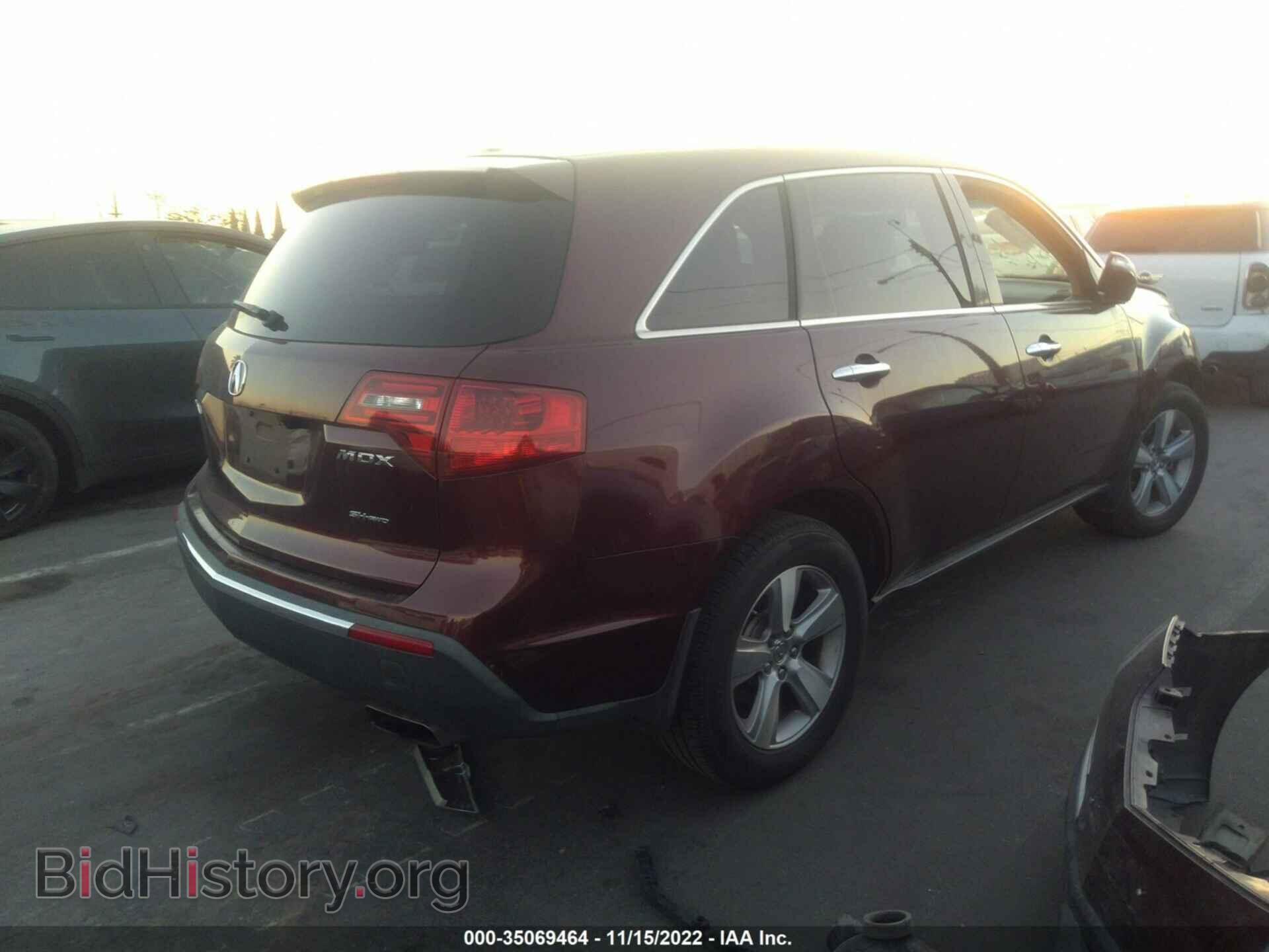 2012 ACURA MDX - VIN: 2HNYD2H38CH544810 - Фото 4