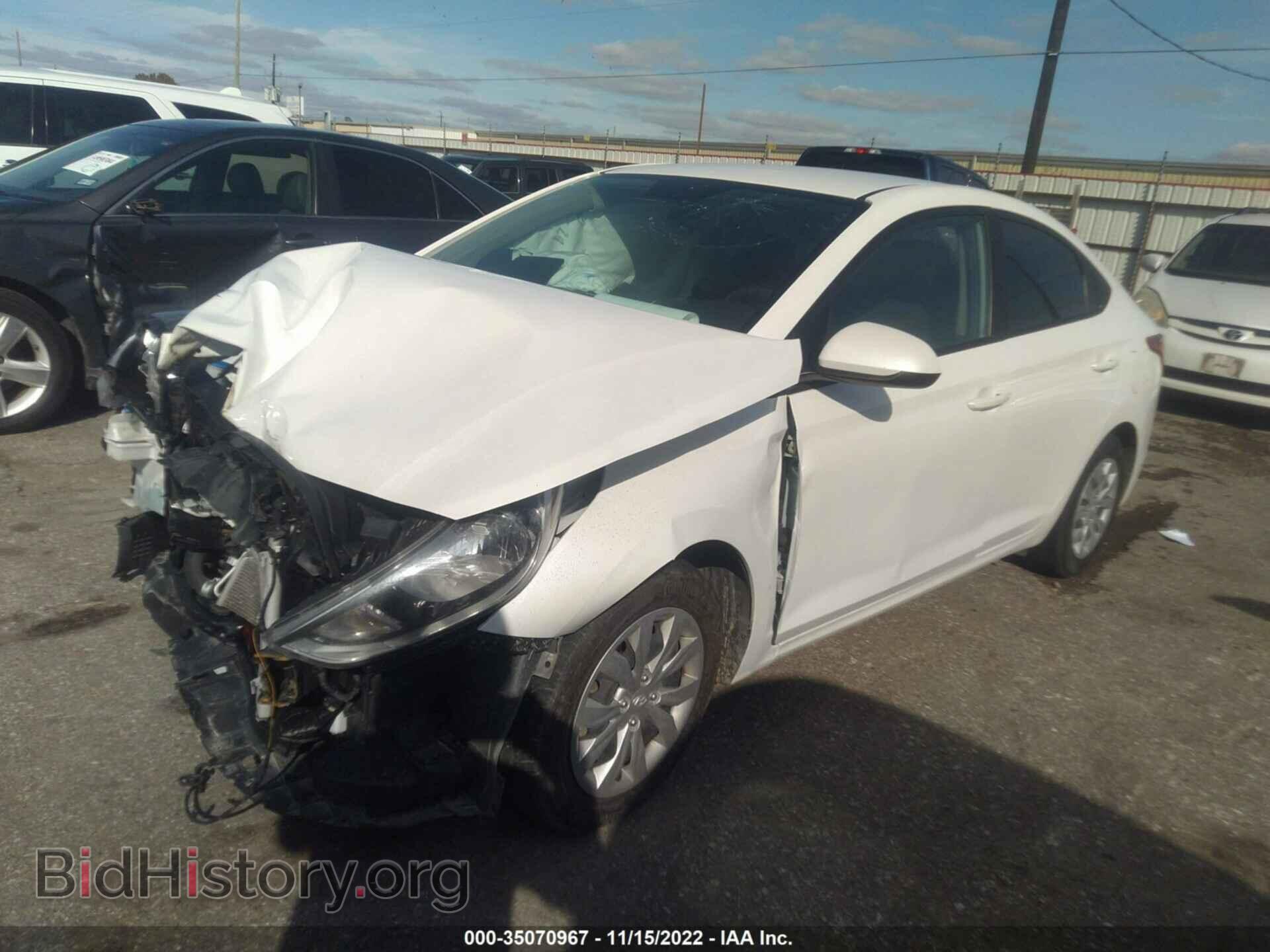2021 HYUNDAI ACCENT - VIN: 3KPC24A69ME136528 - Фото 2