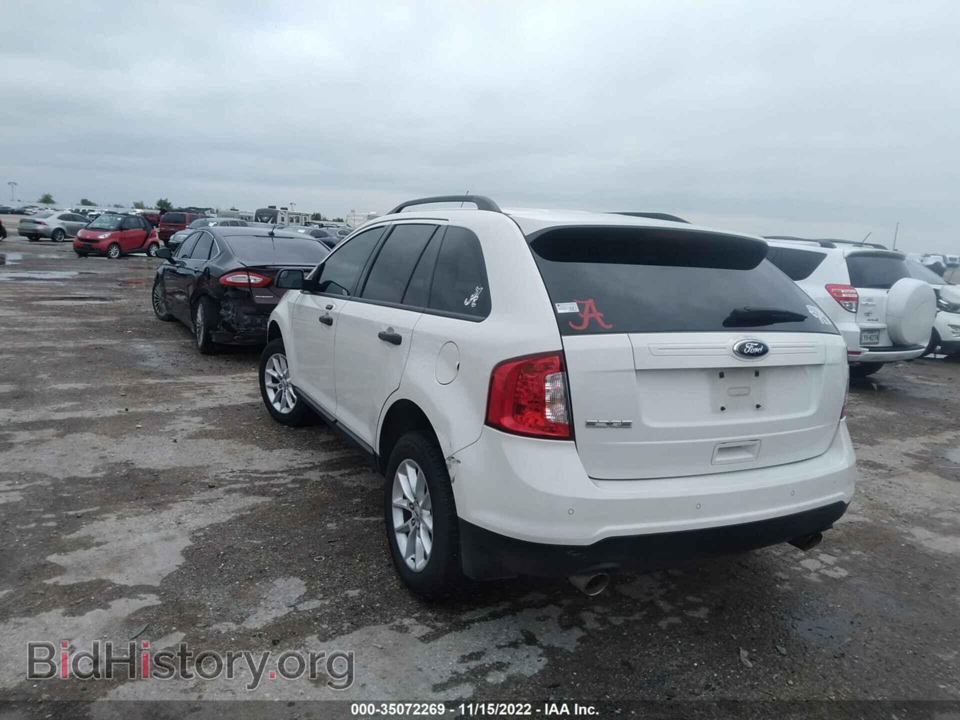2013 FORD EDGE - VIN: 2FMDK3GC2DBE32926 - Фото 3