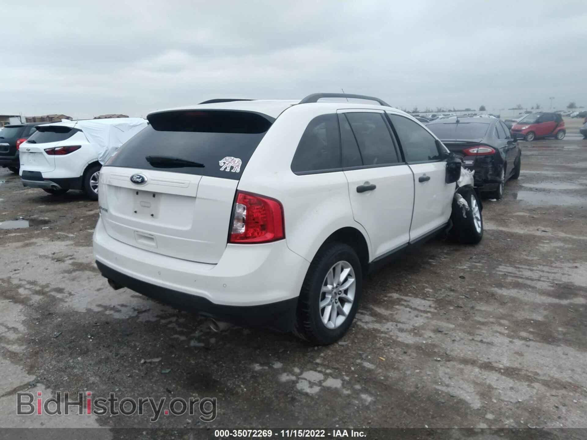2013 FORD EDGE - VIN: 2FMDK3GC2DBE32926 - Фото 4