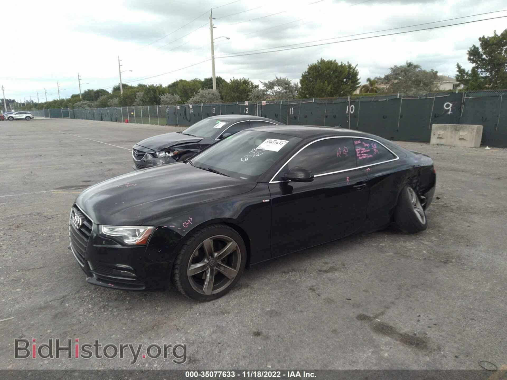2015 AUDI A5 - VIN: WAUCFAFR9FA016978 - Фото 2