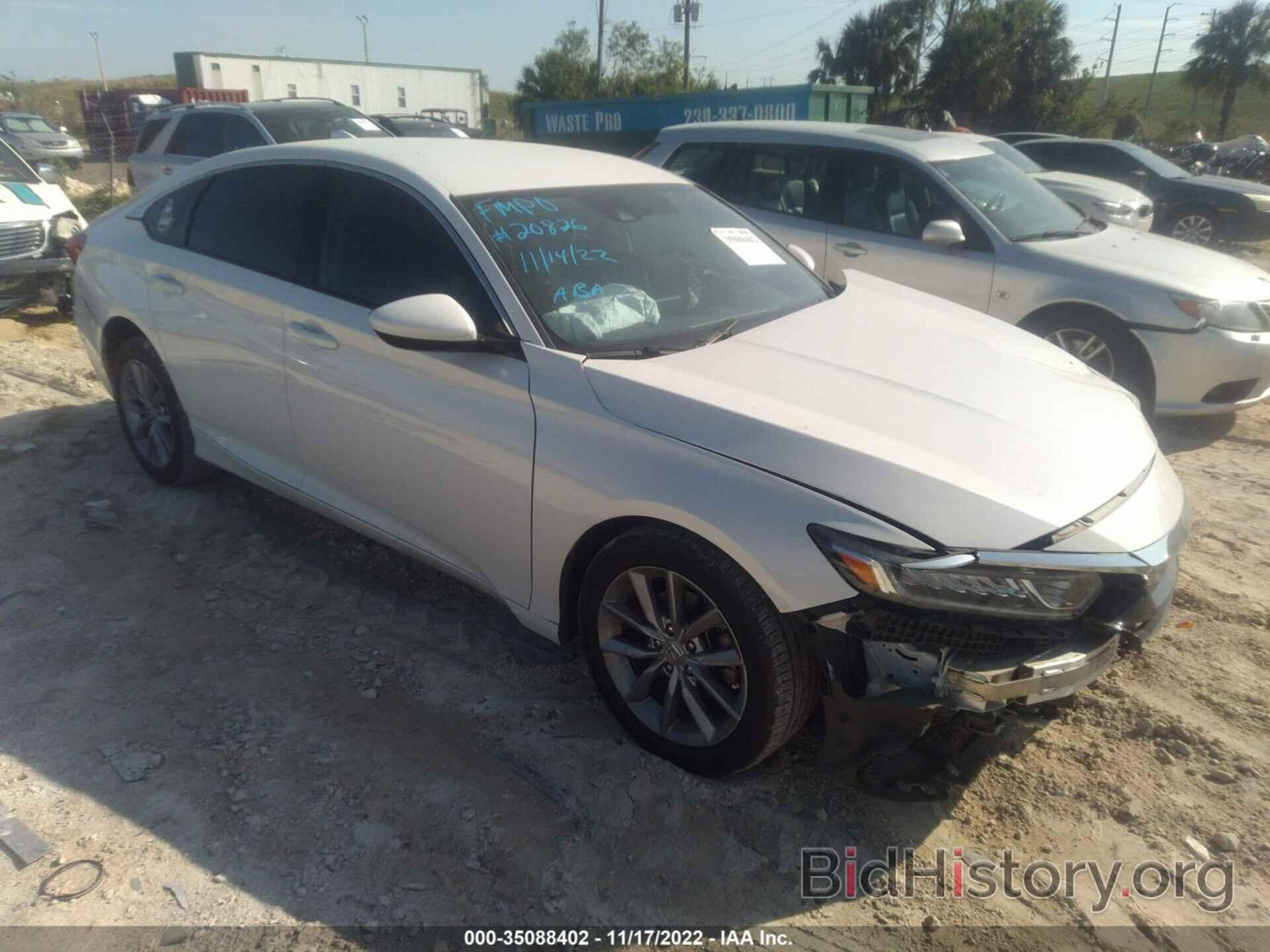 Photo 1HGCV1F16MA020565 - HONDA ACCORD SEDAN 2021