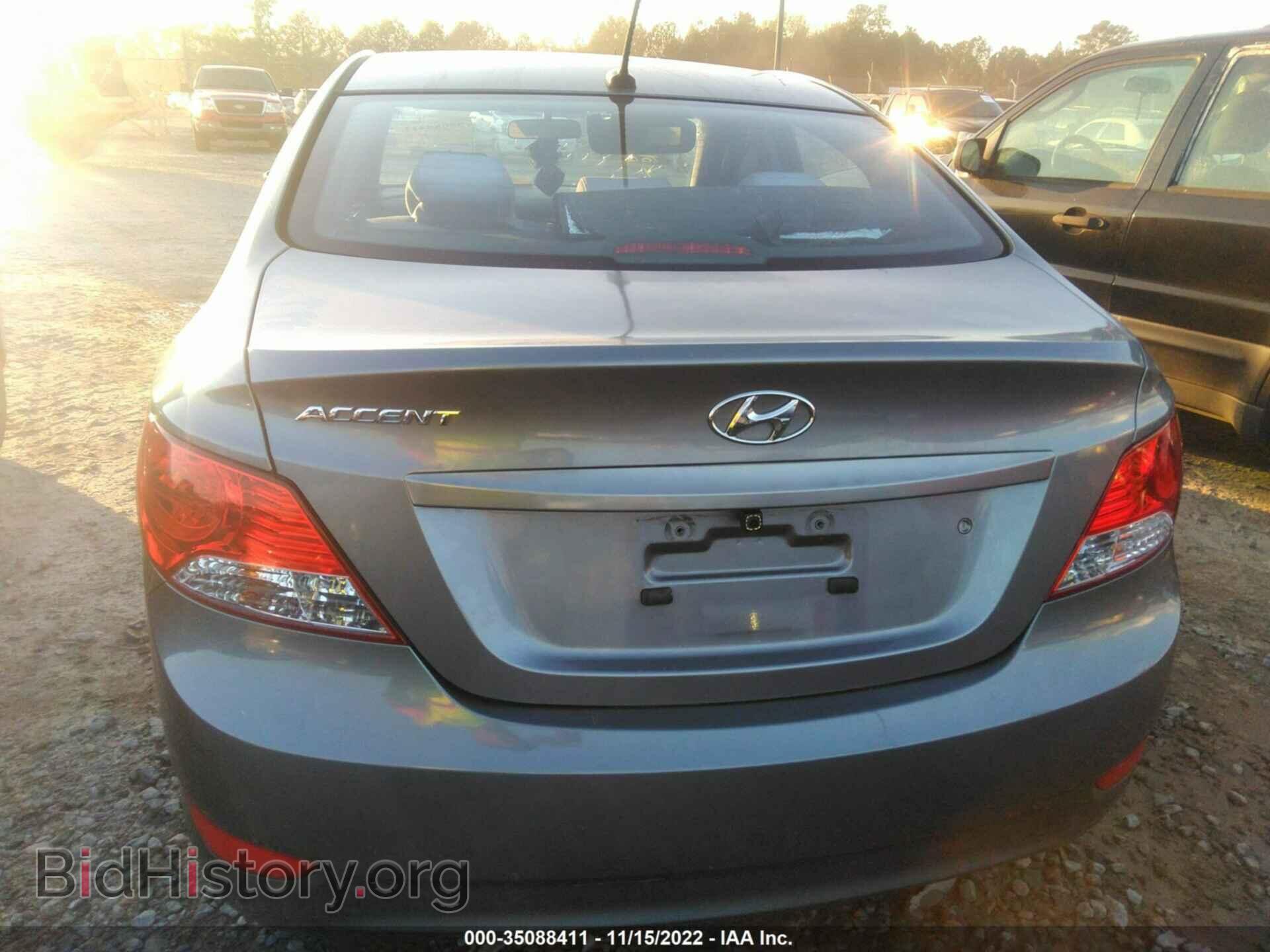 2014 HYUNDAI ACCENT - VIN: KMHCT4AE7EU726701 - Фото 6