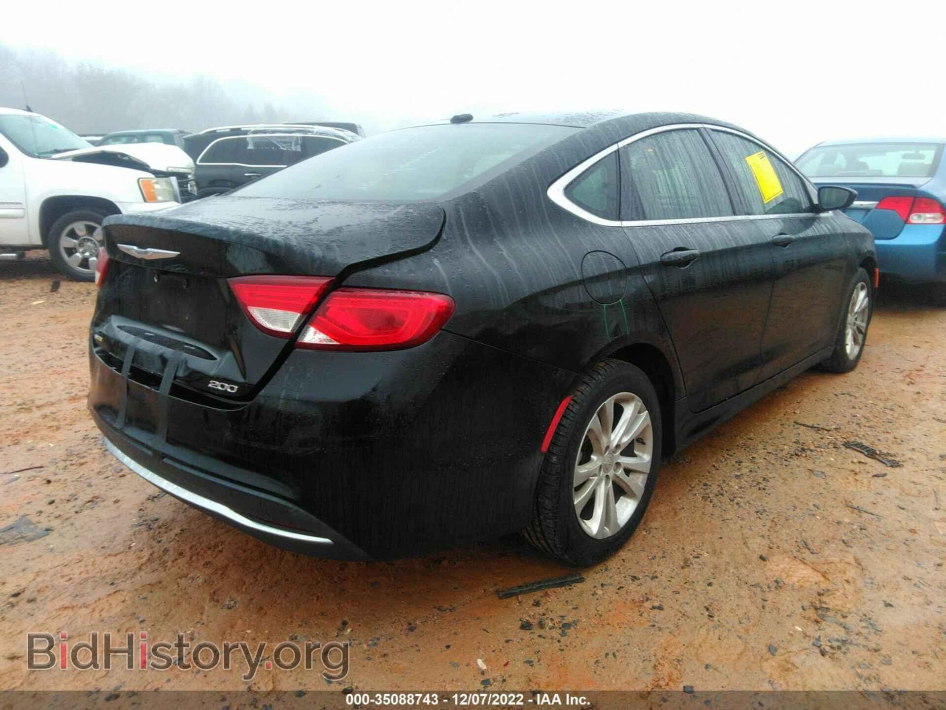 2015 CHRYSLER 200 - VIN: 1C3CCCAB3FN587140 - Фото 4