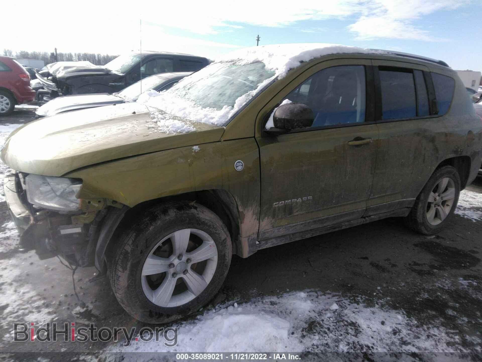 2012 JEEP COMPASS - VIN: 1C4NJDEB8CD575741 - Фото 2