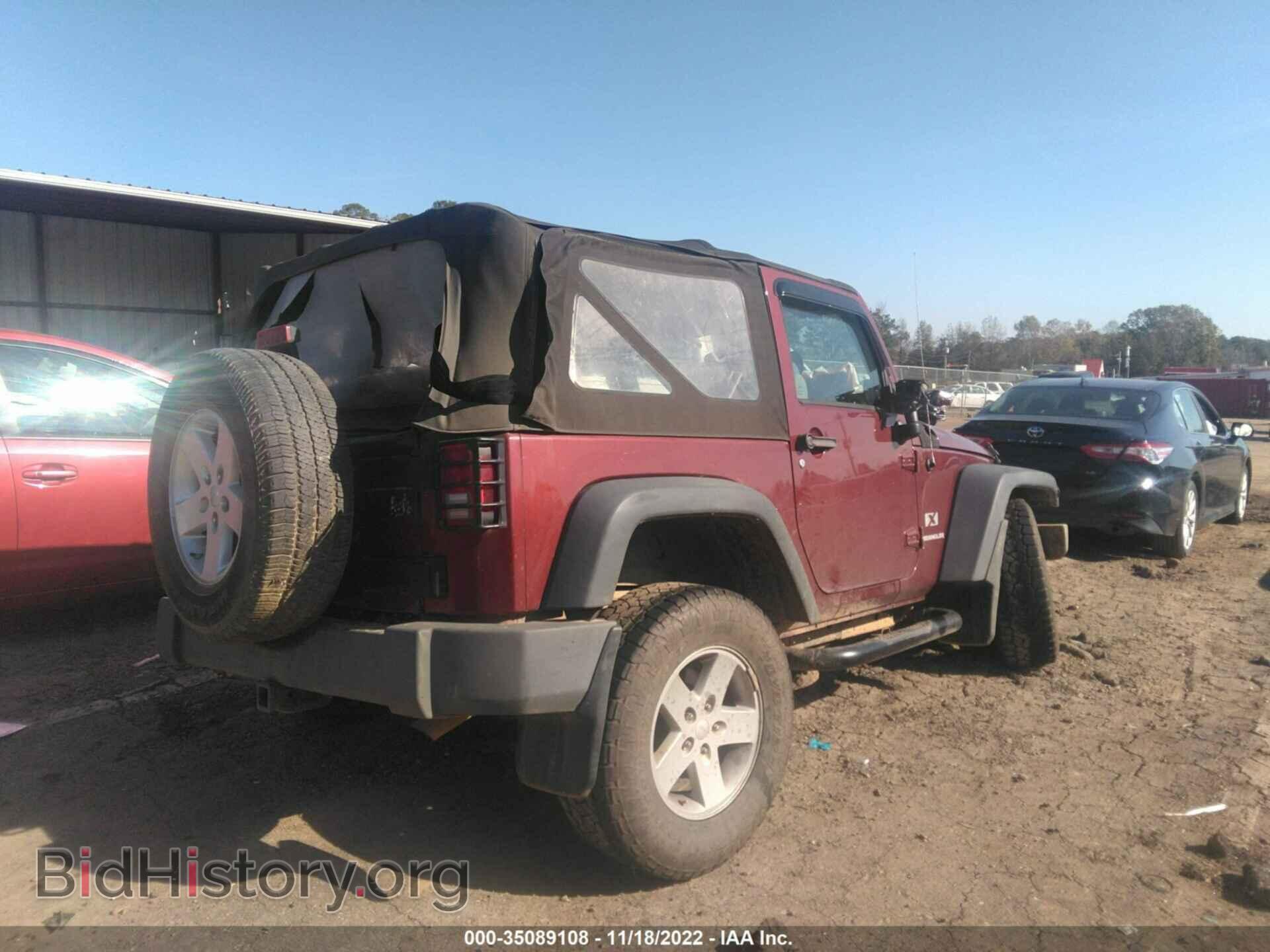 2008 JEEP WRANGLER - VIN: 1J4FA24108L649775 - Фото 3