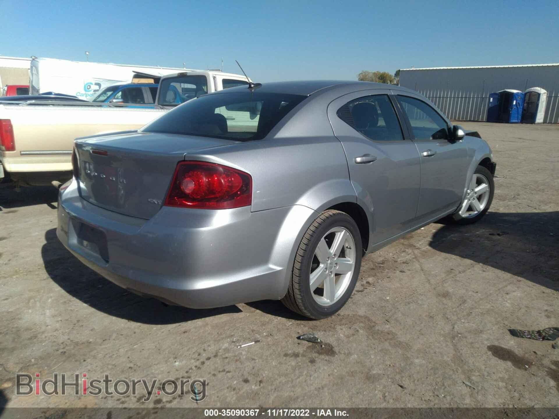 2013 DODGE AVENGER - VIN: 1C3CDZCB3DN708162 - Фото 4