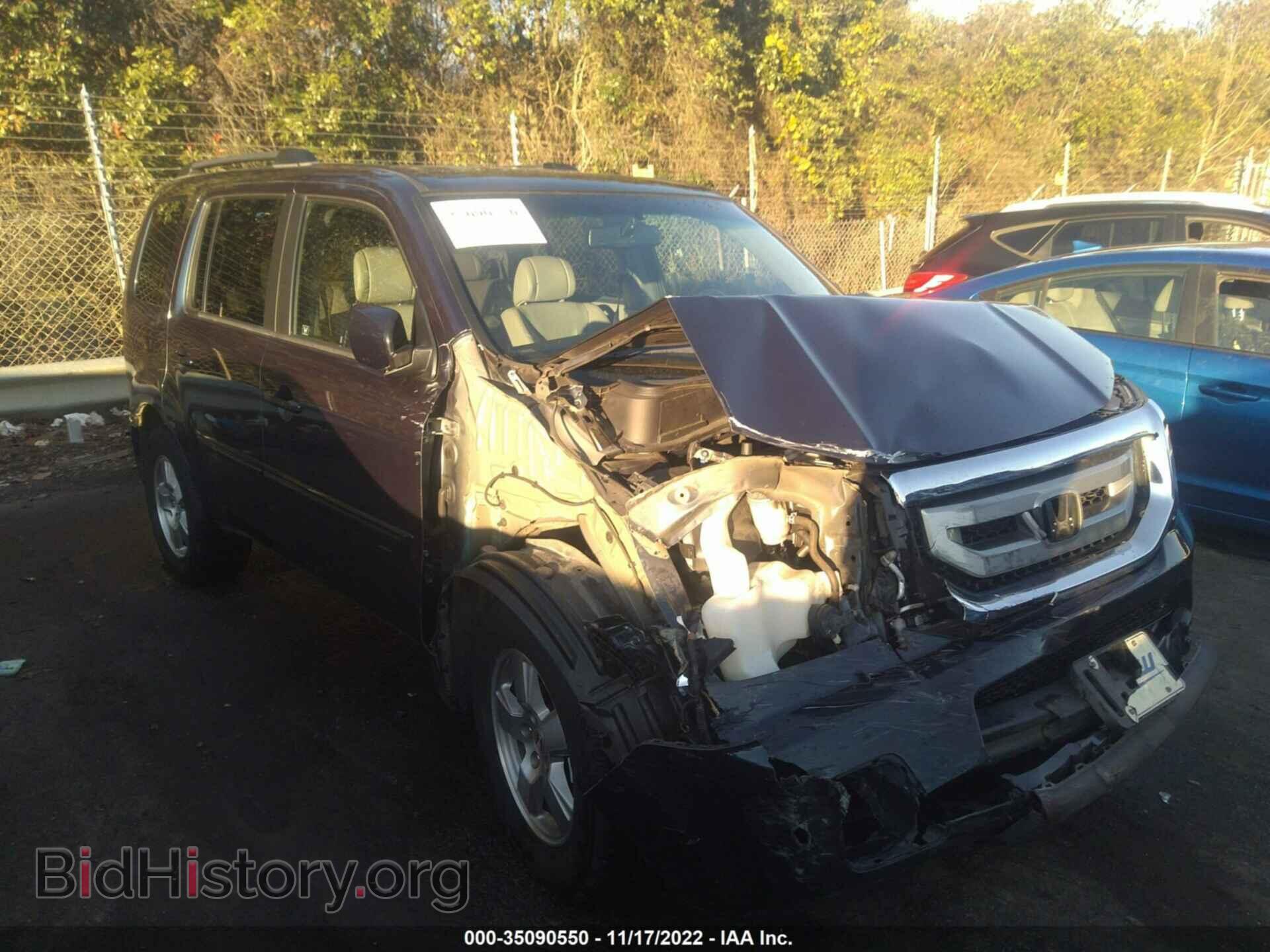 Фотография 5FNYF4H53BB085302 - HONDA PILOT 2011