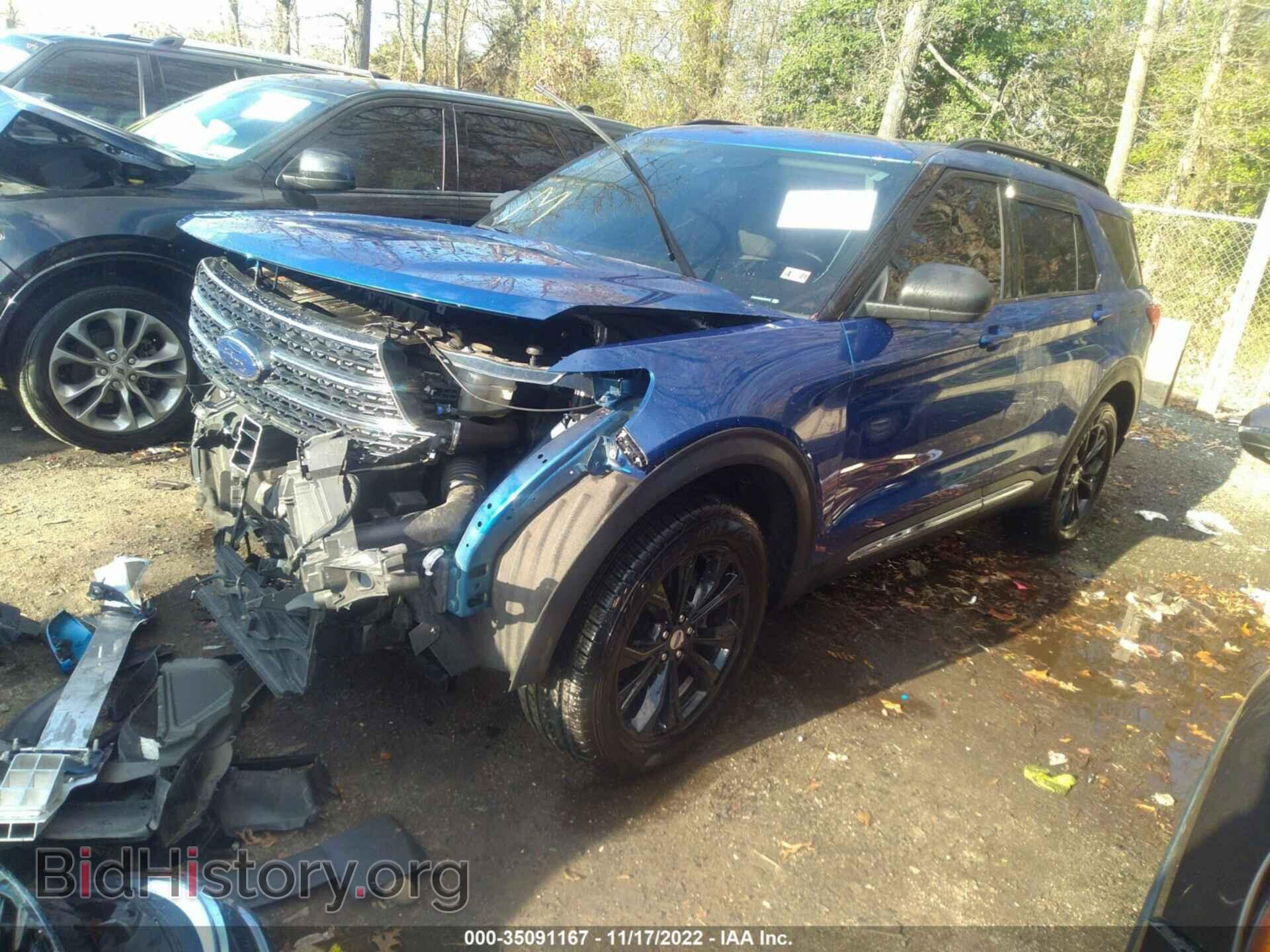 2020 FORD EXPLORER - VIN: 1FMSK8DH5LGB26752 - Фото 2
