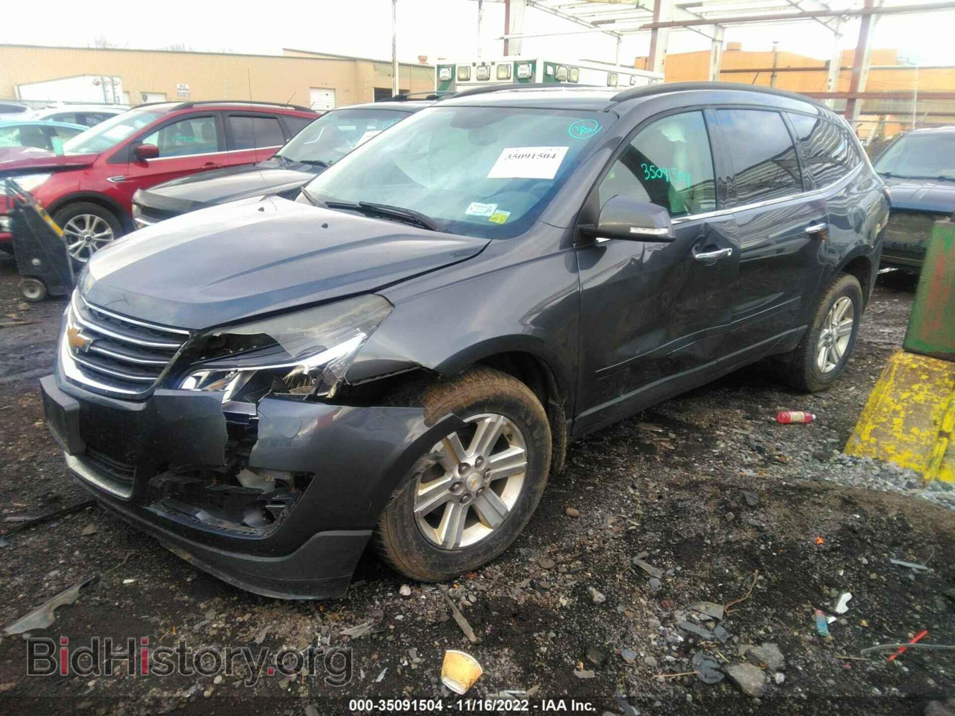 2014 CHEVROLET TRAVERSE - VIN: 1GNKVHKD2EJ116642 - Фото 2