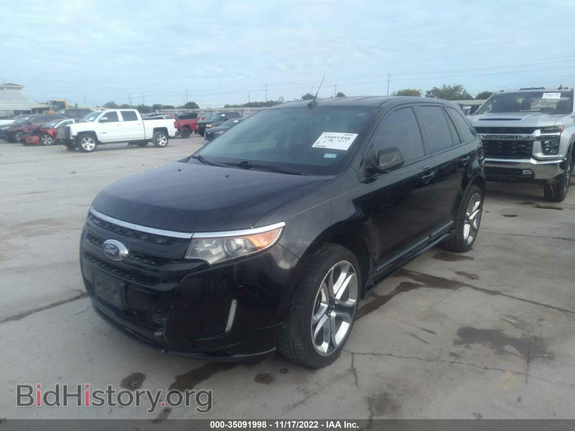 2014 FORD EDGE - VIN: 2FMDK4AK0EBB38030 - Фото 2