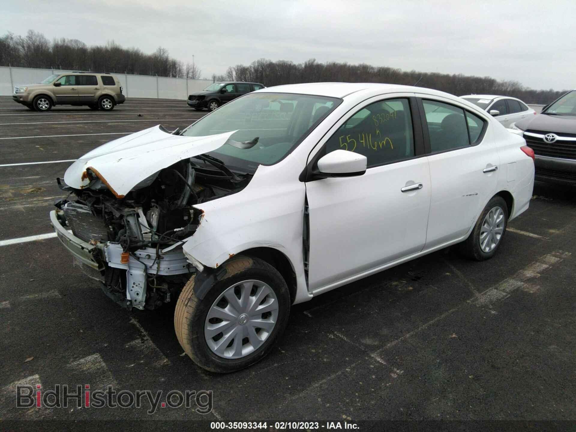 2019 NISSAN VERSA - VIN: 3N1CN7AP3KL832041 - Фото 2