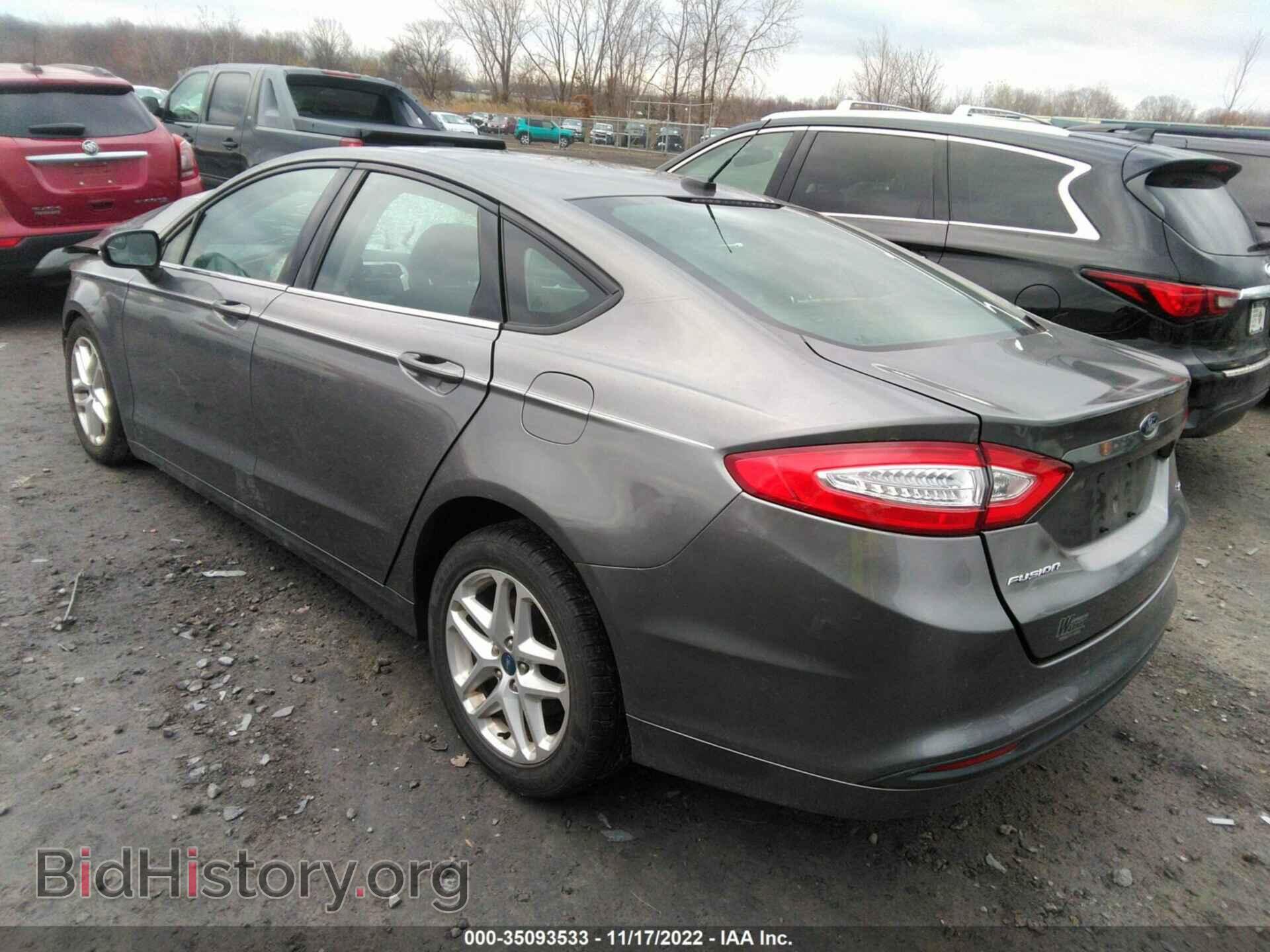 2013 FORD FUSION - VIN: 3FA6P0H72DR200834 - Фото 3
