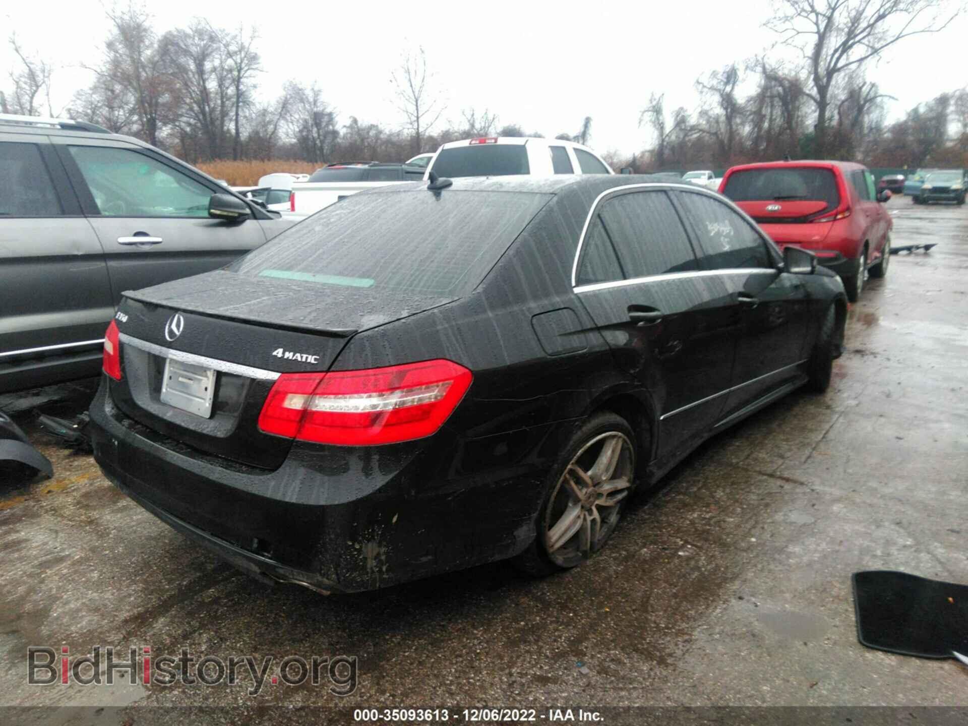 2011 MERCEDES-BENZ E-CLASS - VIN: WDDHF8HBXBA476541 - Фото 4