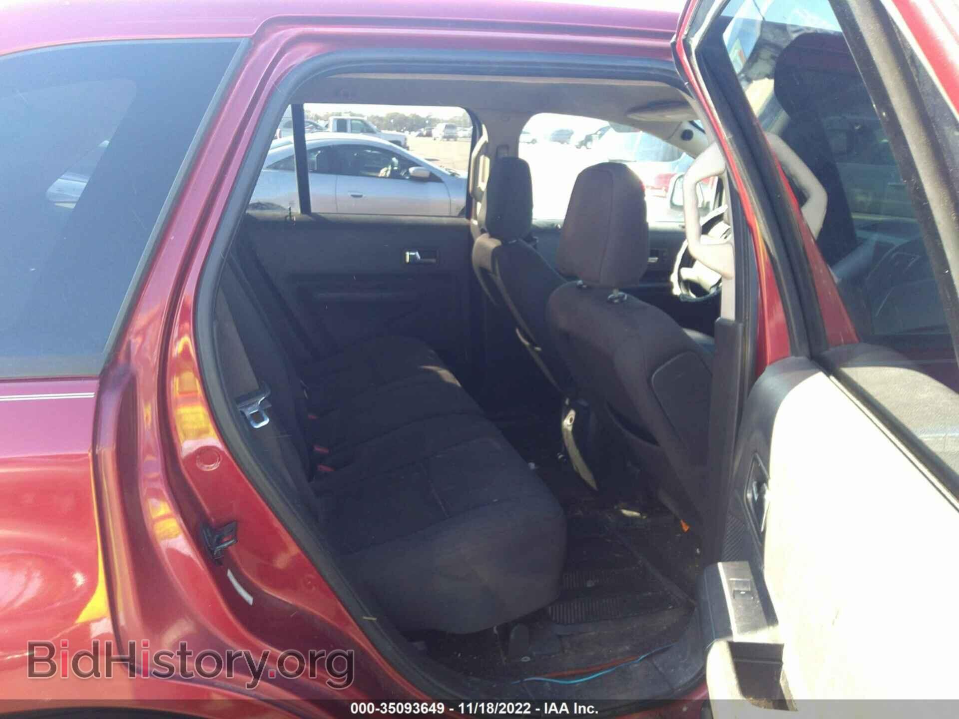2009 FORD EDGE - VIN: 2FMDK38C19BA33348 - Фото 8