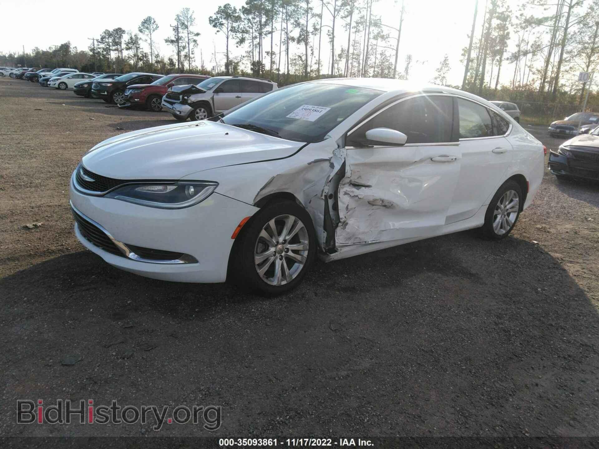 2016 CHRYSLER 200 - VIN: 1C3CCCABXGN186489 - Фото 2
