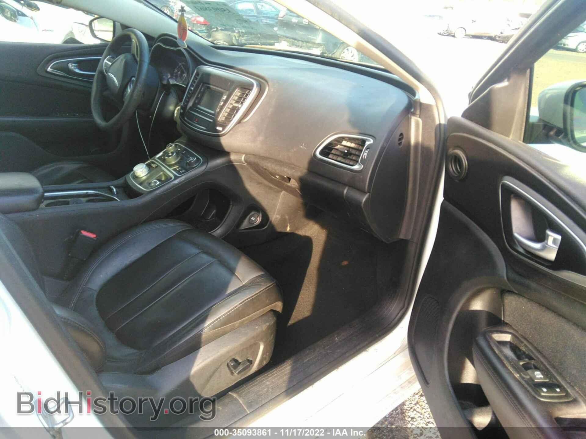 2016 CHRYSLER 200 - VIN: 1C3CCCABXGN186489 - Фото 5