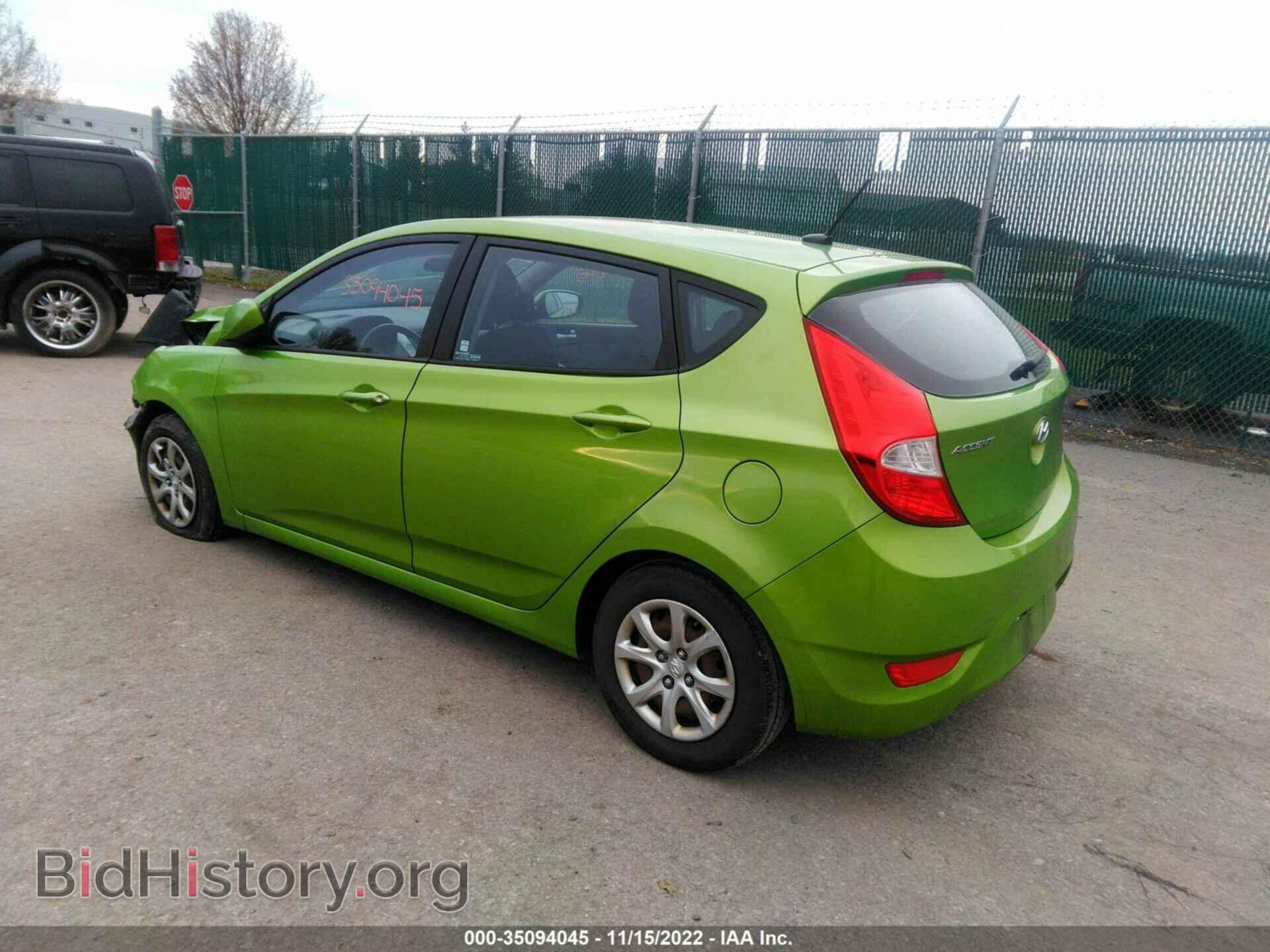 2012 HYUNDAI ACCENT - VIN: KMHCT5AE0CU018115 - Фото 3