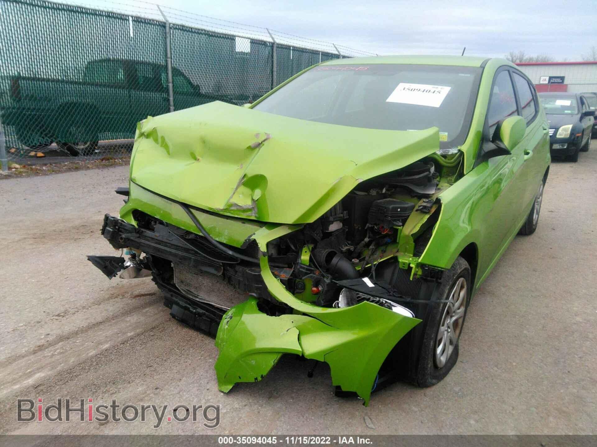 2012 HYUNDAI ACCENT - VIN: KMHCT5AE0CU018115 - Фото 6