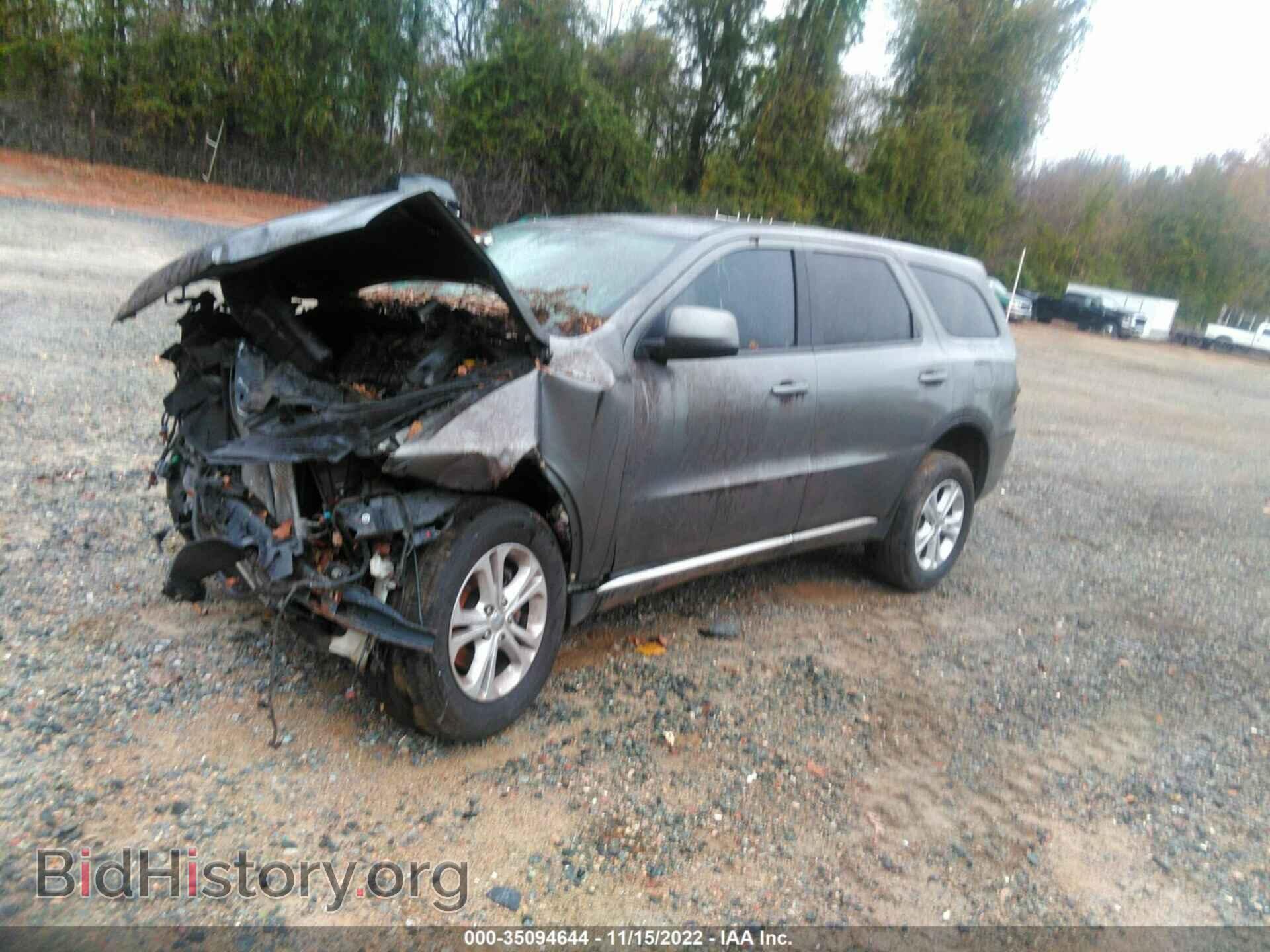 2012 DODGE DURANGO - VIN: 1C4RDHAG8CC257125 - Фото 2