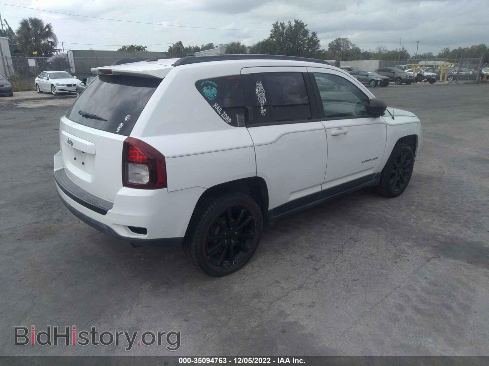 2012 JEEP COMPASS - VIN: 1C4NJCEB2CD704440 - Фото 4