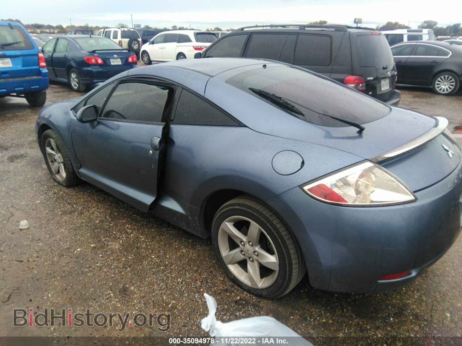 2007 MITSUBISHI ECLIPSE - VIN: 4A3AK34T77E019658 - Photo 3