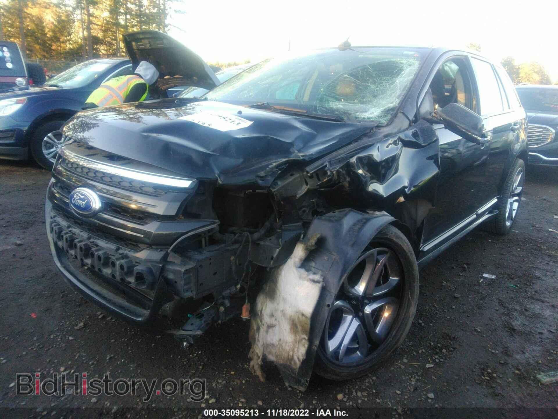 2014 FORD EDGE - VIN: 2FMDK4AK8EBB56727 - Фото 2
