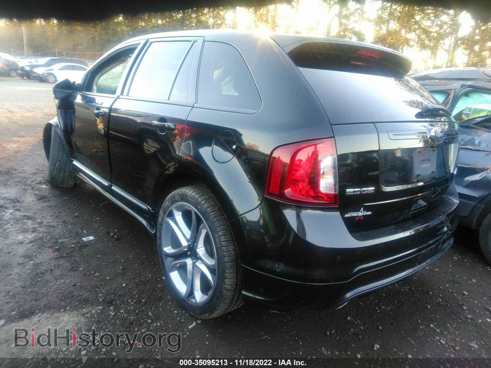 2014 FORD EDGE - VIN: 2FMDK4AK8EBB56727 - Фото 3