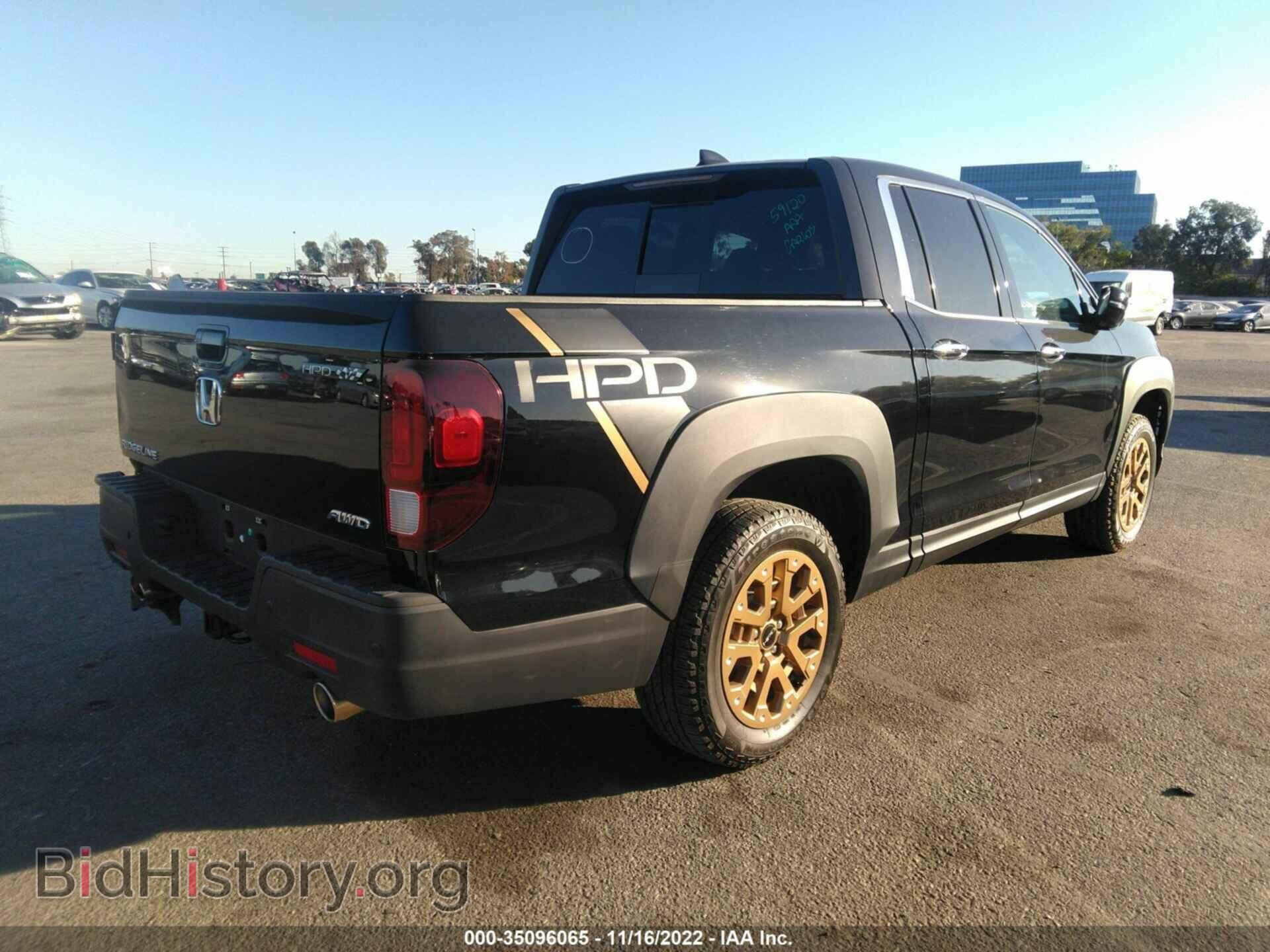 2021 HONDA RIDGELINE - VIN: 5FPYK3F72MB019344 - Фото 4