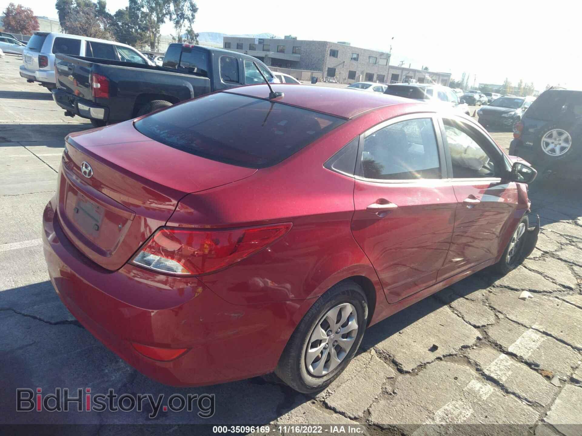 2015 HYUNDAI ACCENT - VIN: KMHCT4AE6FU863324 - Фото 4