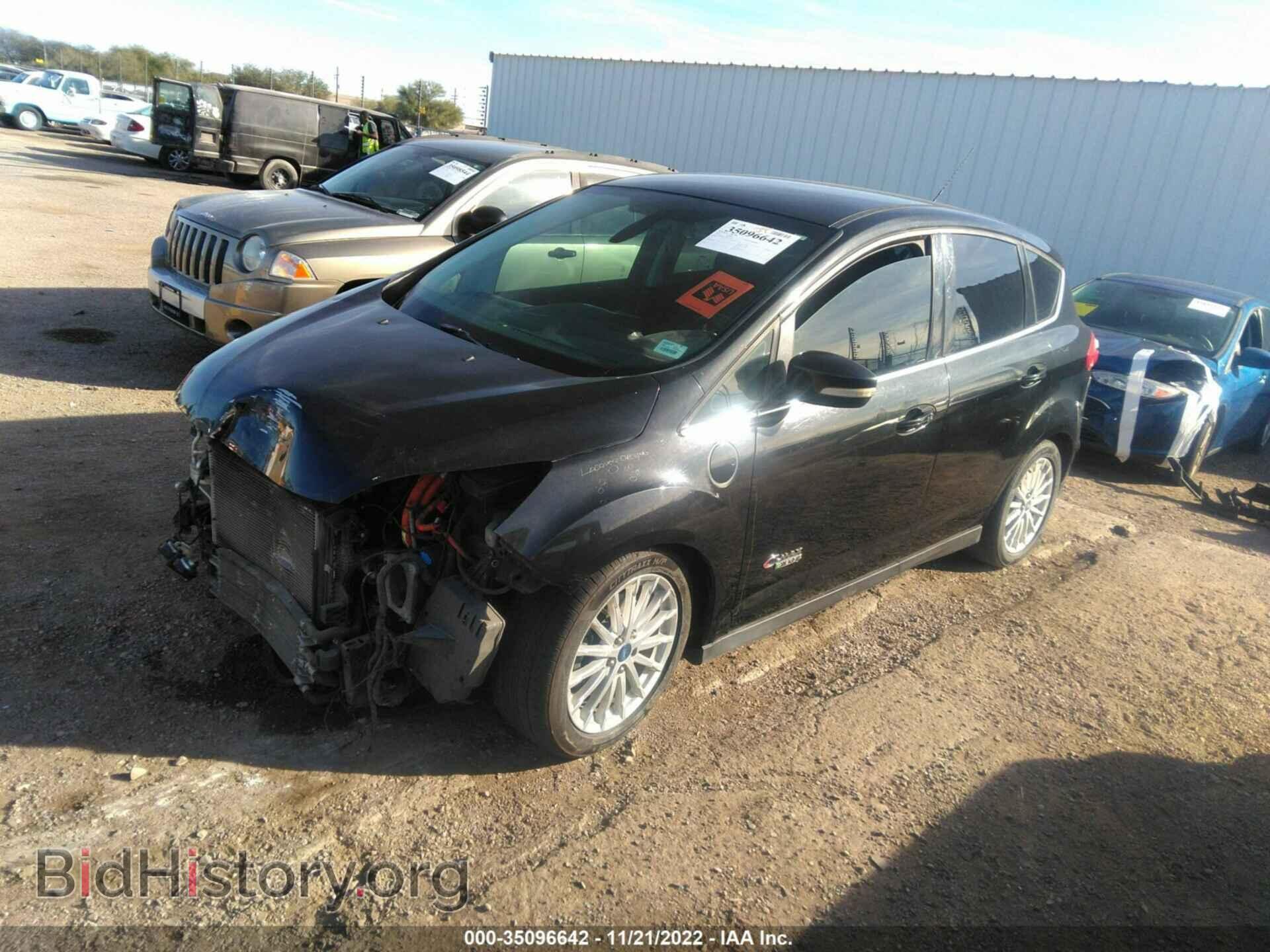 2013 FORD C-MAX ENERGI - VIN: 1FADP5CUXDL530947 - Фото 2