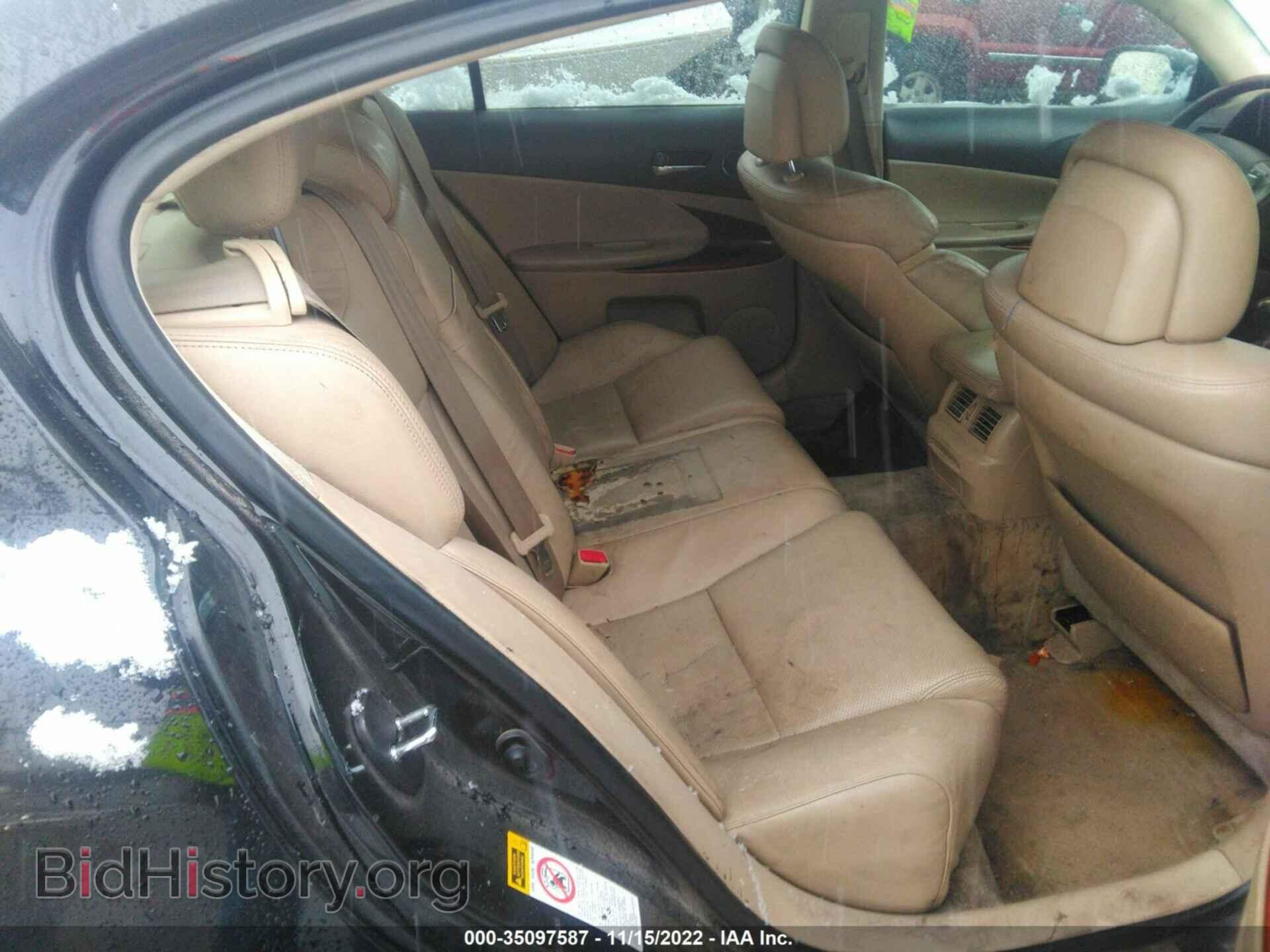 2007 LEXUS GS 350 - VIN: JTHCE96S370010574 - Фото 8
