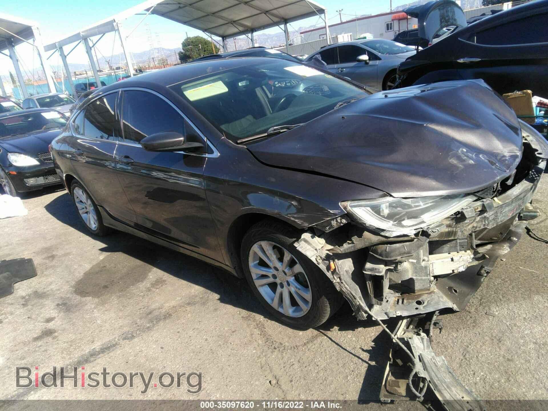 Фотография 1C3CCCAB9FN726655 - CHRYSLER 200 2015