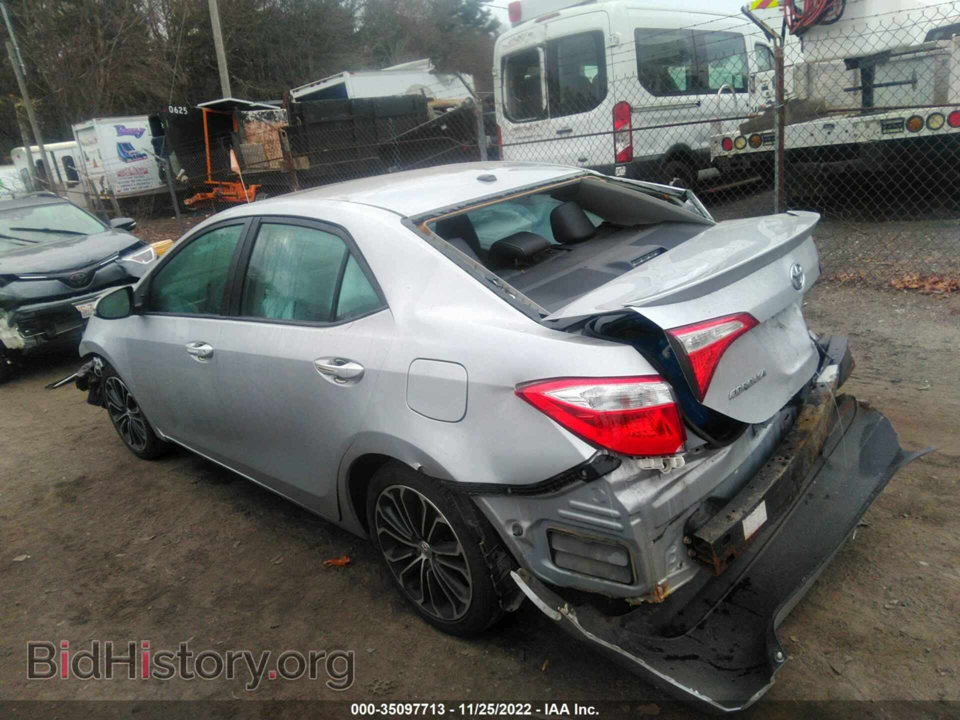 2015 TOYOTA COROLLA - VIN: 2T1BURHE8FC302958 - Фото 3