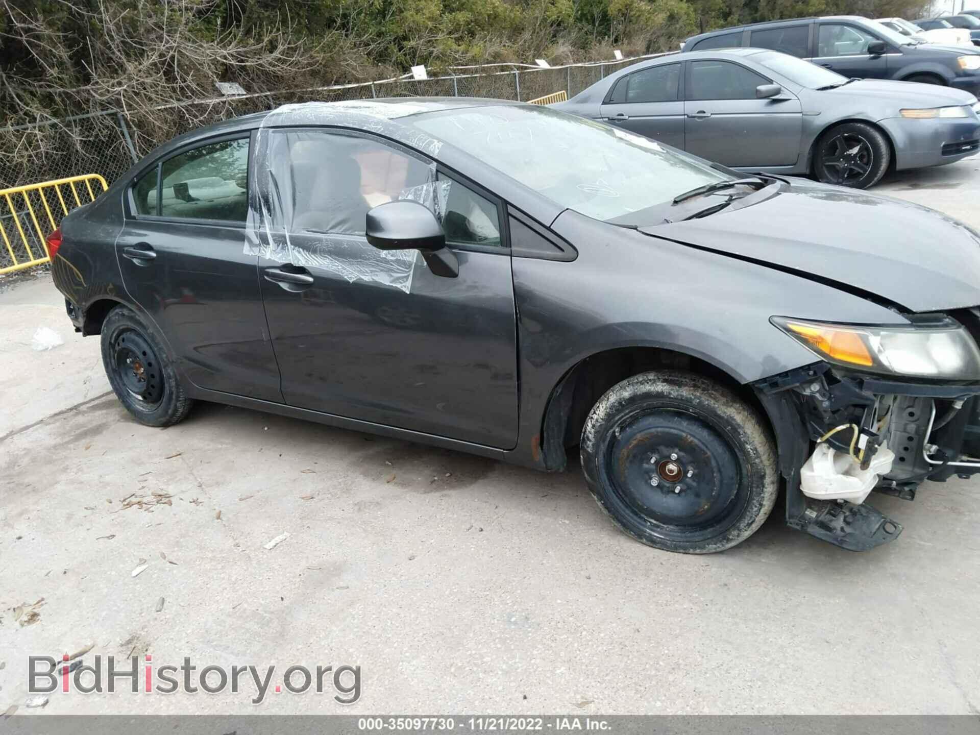 Фотография 2HGFB2F60CH554068 - HONDA CIVIC SDN 2012