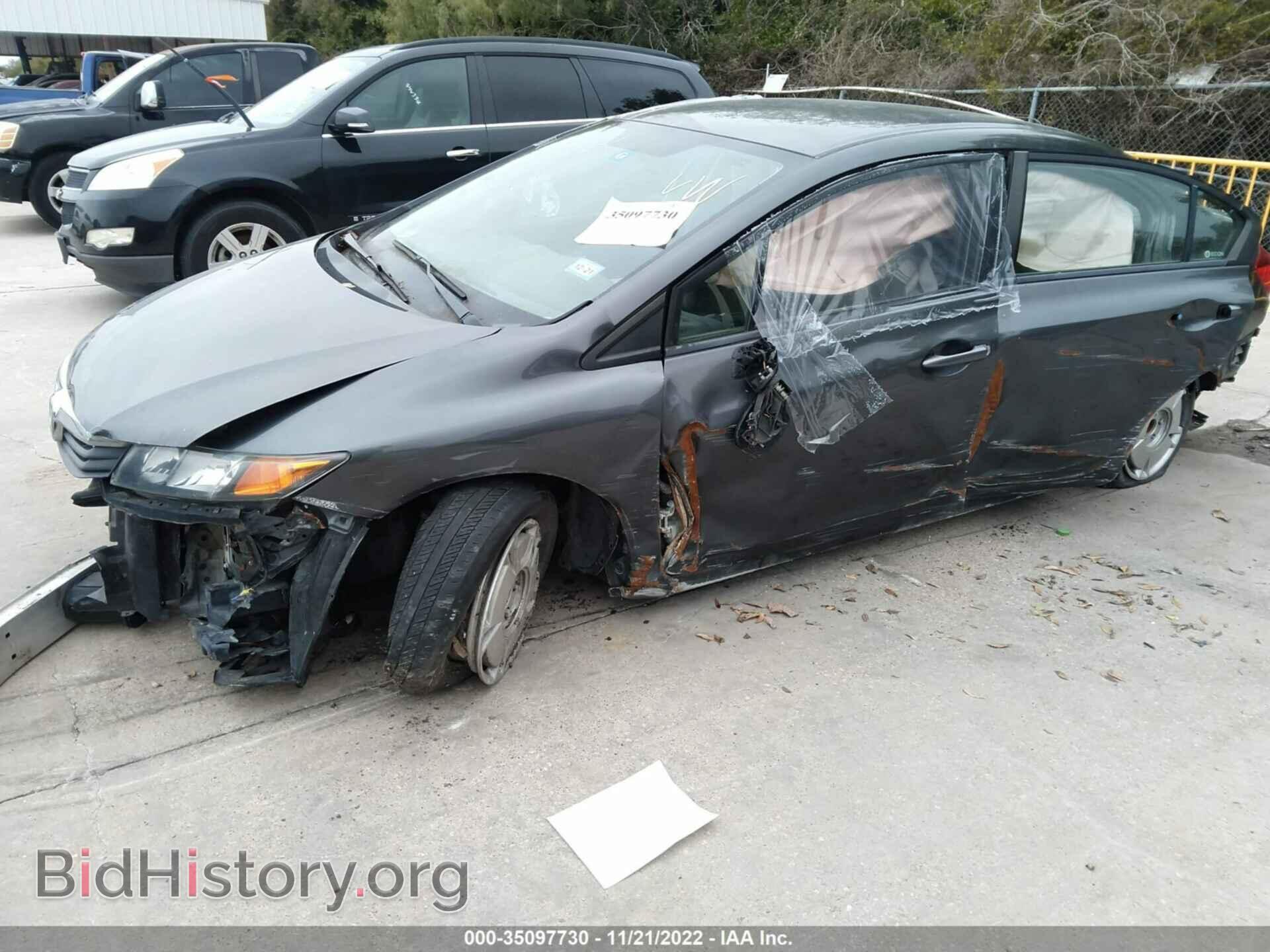 2012 HONDA CIVIC SDN - VIN: 2HGFB2F60CH554068 - Фото 2