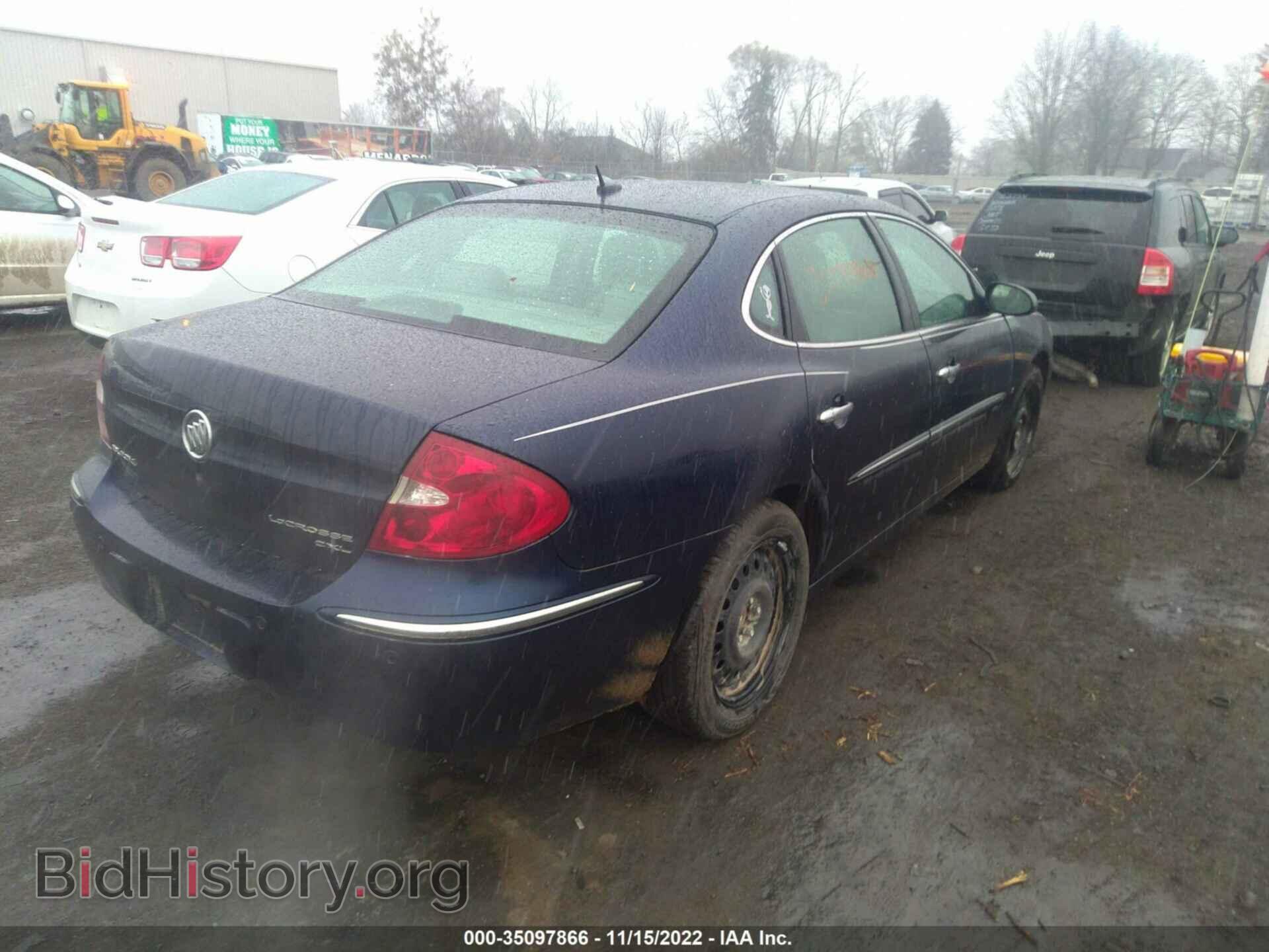 2007 BUICK LACROSSE - VIN: 2G4WD582071165607 - Фото 4